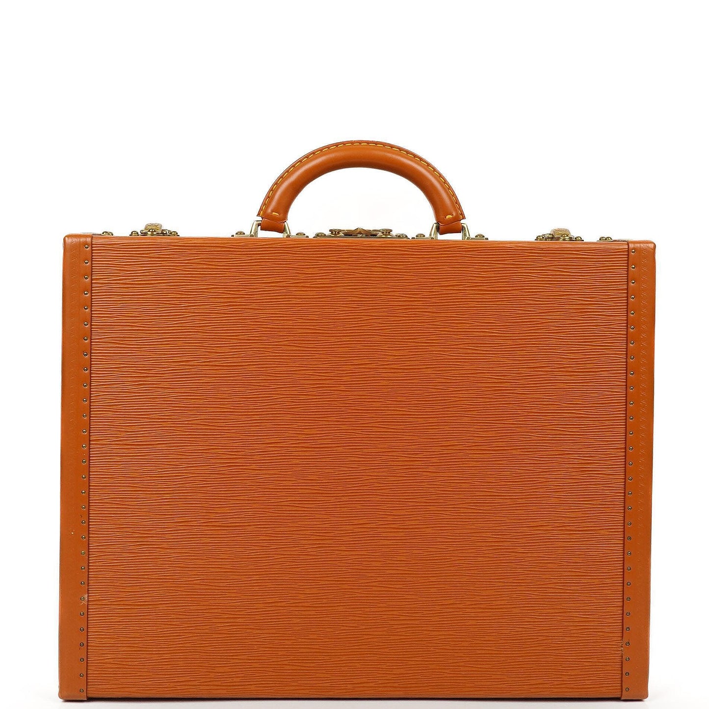 Louis Vuitton President Classeur 45 Cognac EPI Leather Briefcase