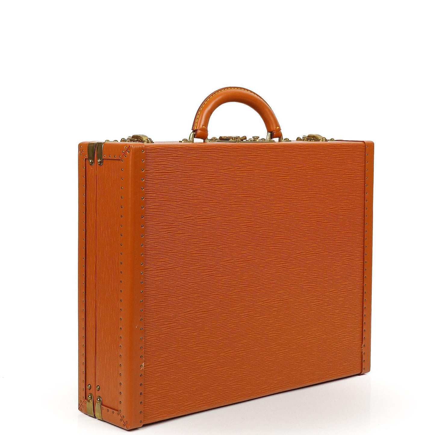 Louis Vuitton President Classeur 45 Cognac EPI Leather Briefcase