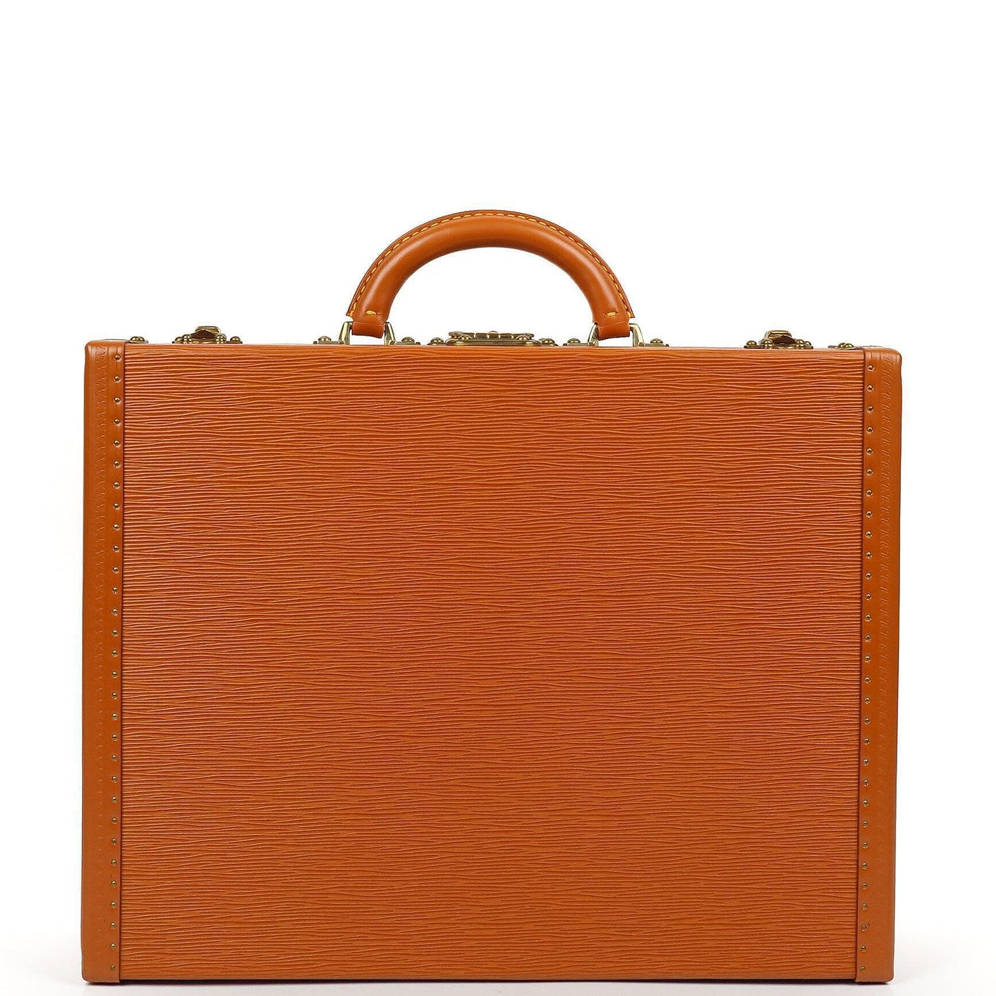 Louis Vuitton President Classeur 45 Cognac EPI Leather Briefcase