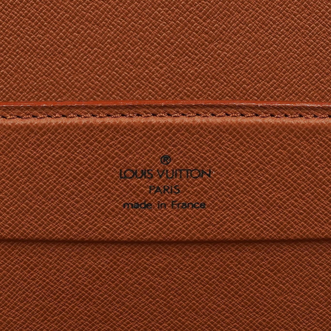 Louis Vuitton President Classeur 45 Cognac EPI Leather Briefcase