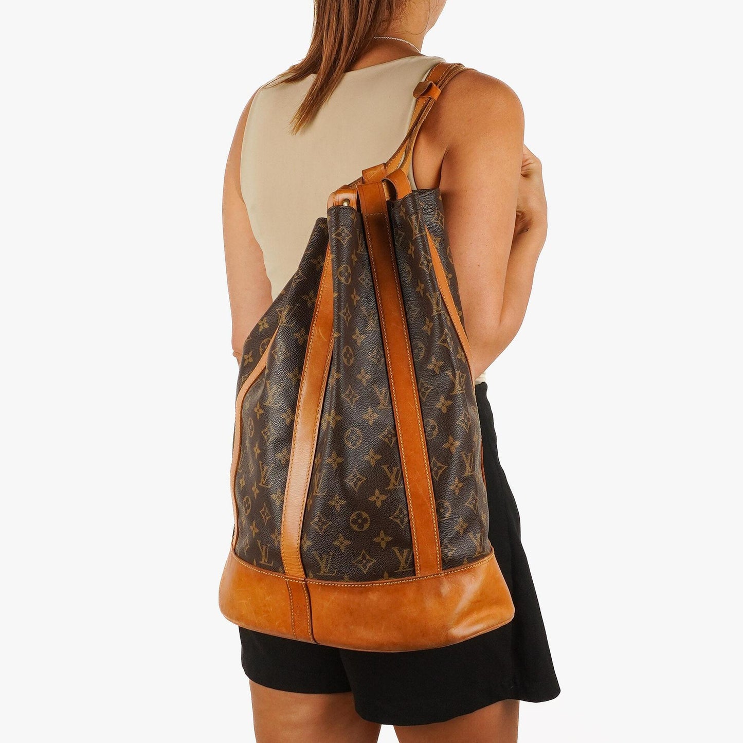 Louis Vuitton Randonnee GM Monogram Canvas Backpack