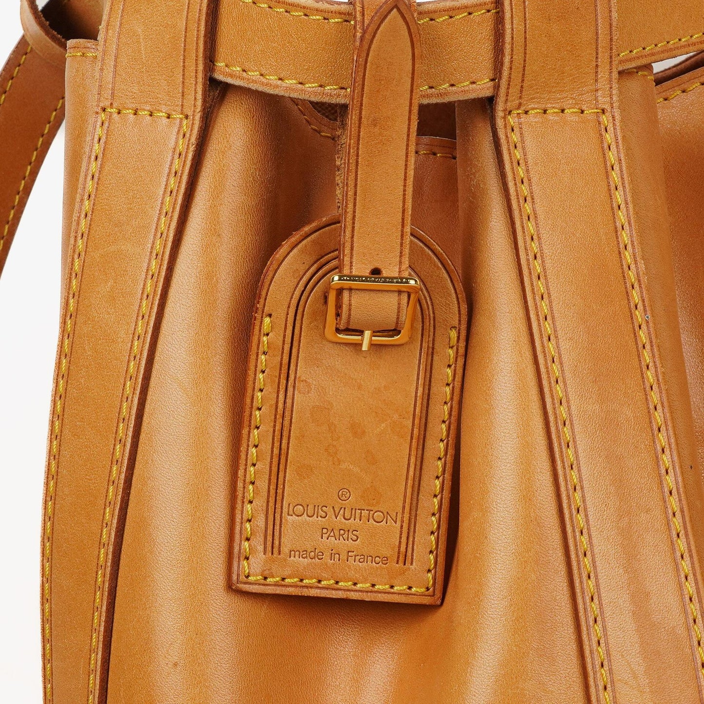 Louis Vuitton Randonnee GM Vachetta Leather Backpack