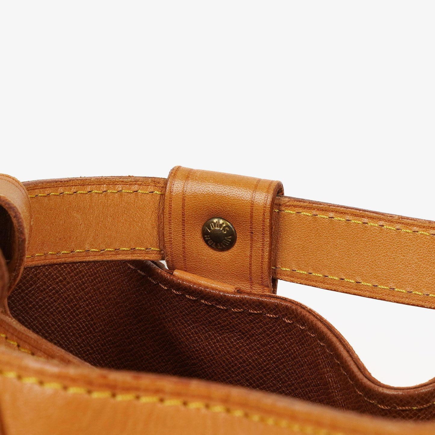 Louis Vuitton Randonnee GM Vachetta Leather Backpack