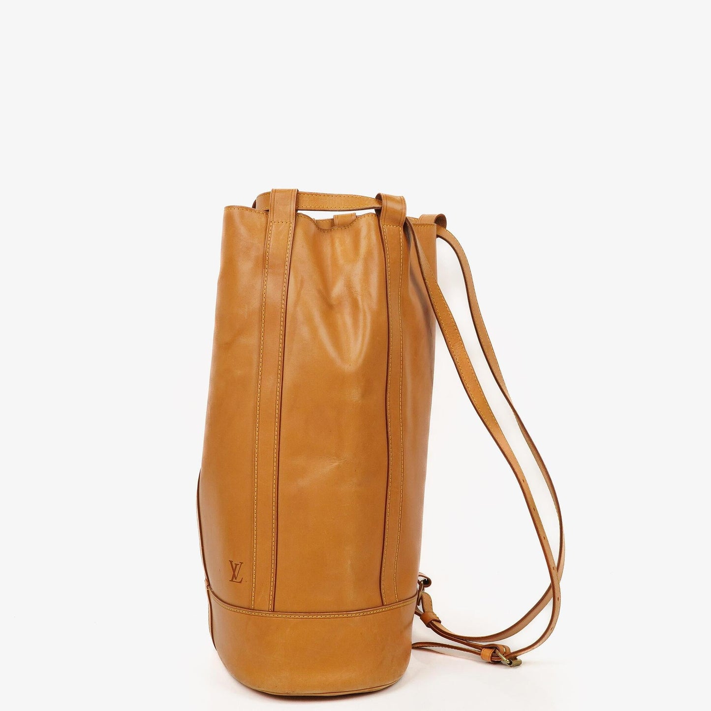 Louis Vuitton Randonnee GM Vachetta Leather Backpack