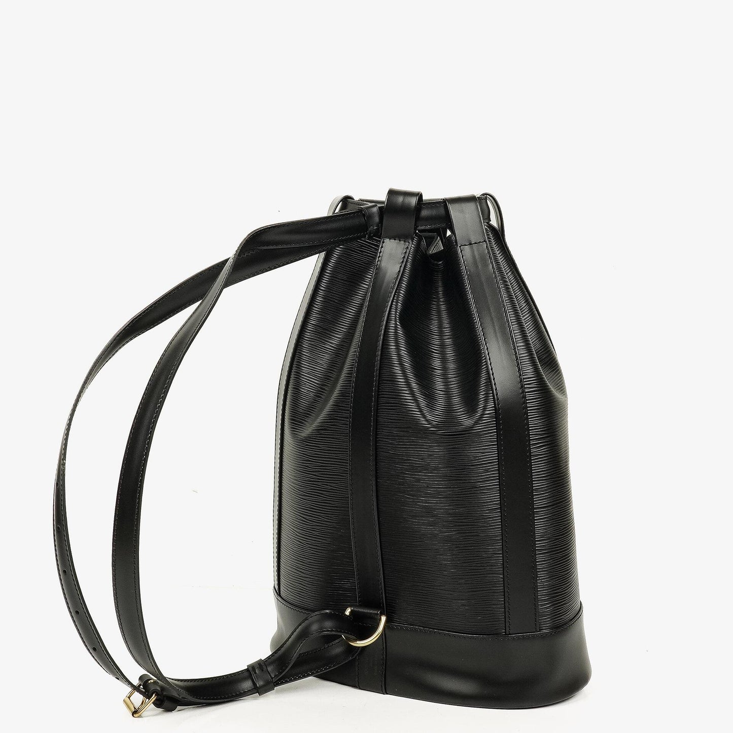 Louis Vuitton Randonnee PM Black EPI Leather Backpack