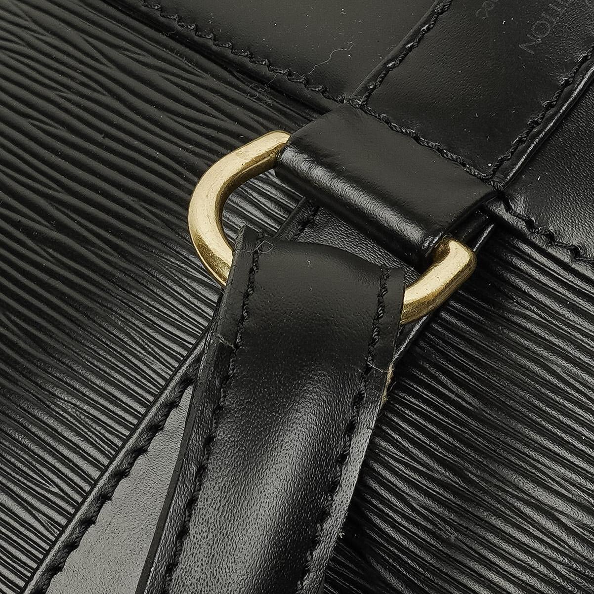 Louis Vuitton Randonnee PM Black EPI Leather Backpack