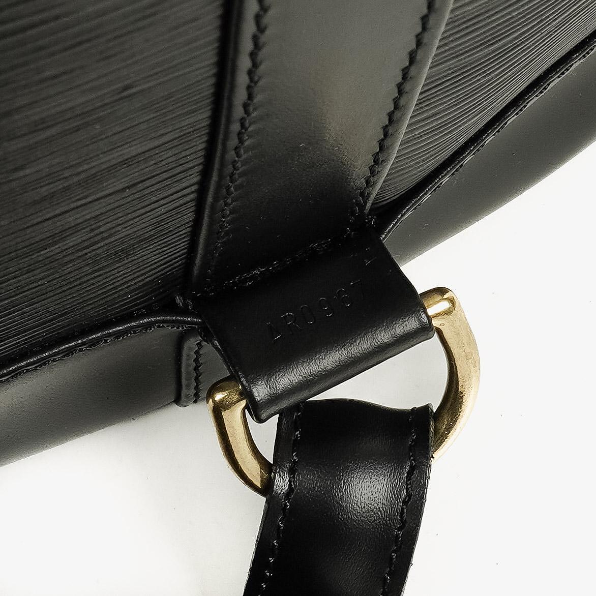 Louis Vuitton Randonnee PM Black EPI Leather Backpack