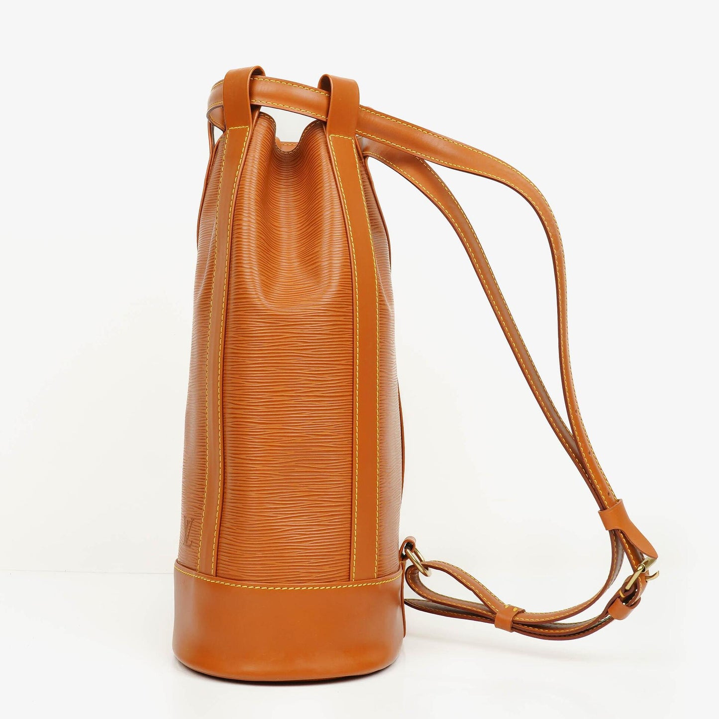 Louis Vuitton Randonnee PM EPI Cognac Canvas Backpack
