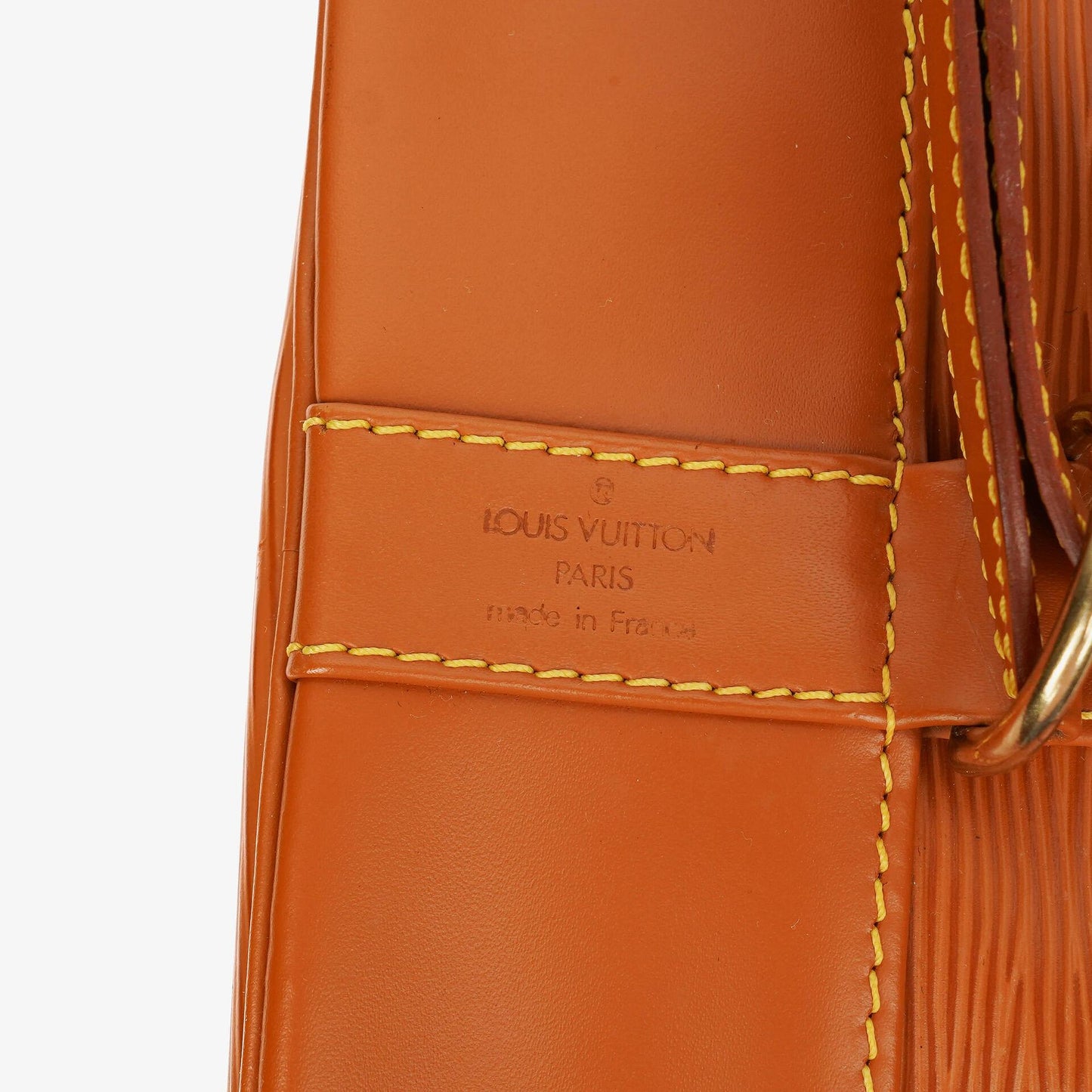 Louis Vuitton Randonnee PM EPI Cognac Canvas Backpack