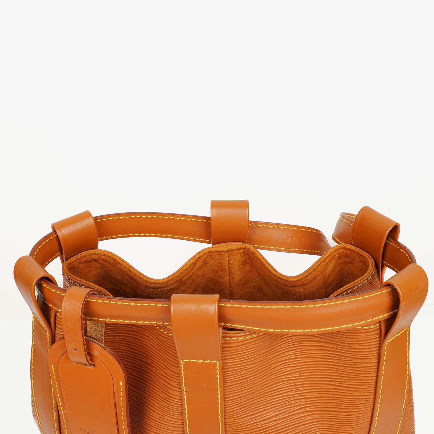 Louis Vuitton Randonnee PM EPI Cognac Canvas Backpack