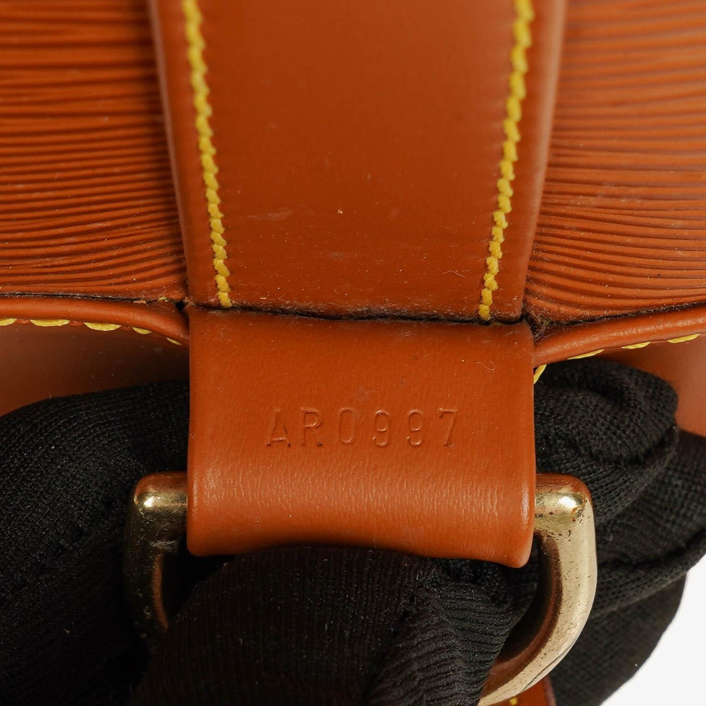 Louis Vuitton Randonnee PM EPI Cognac Canvas Backpack