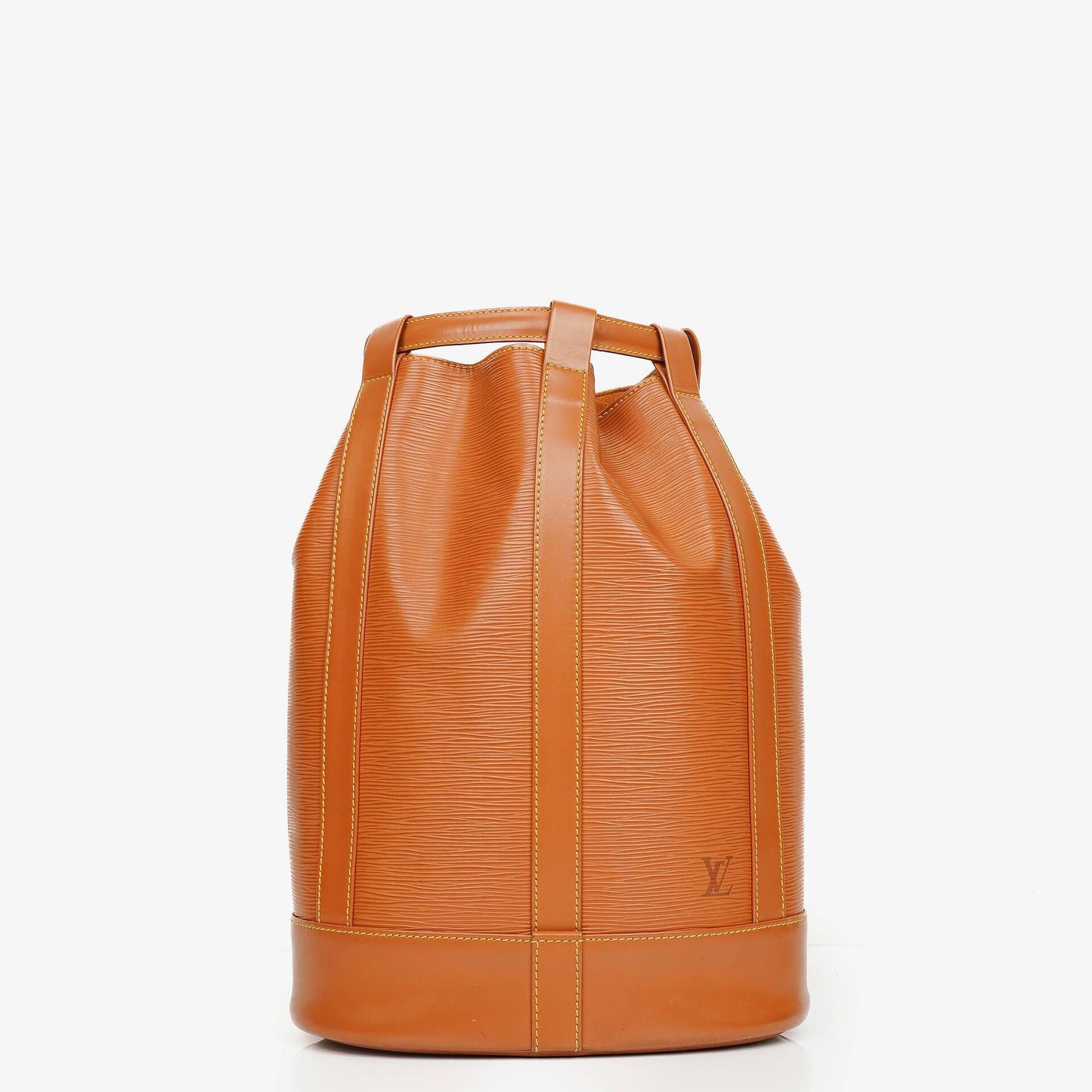 Louis Vuitton Randonnee PM EPI Cognac Canvas Backpack