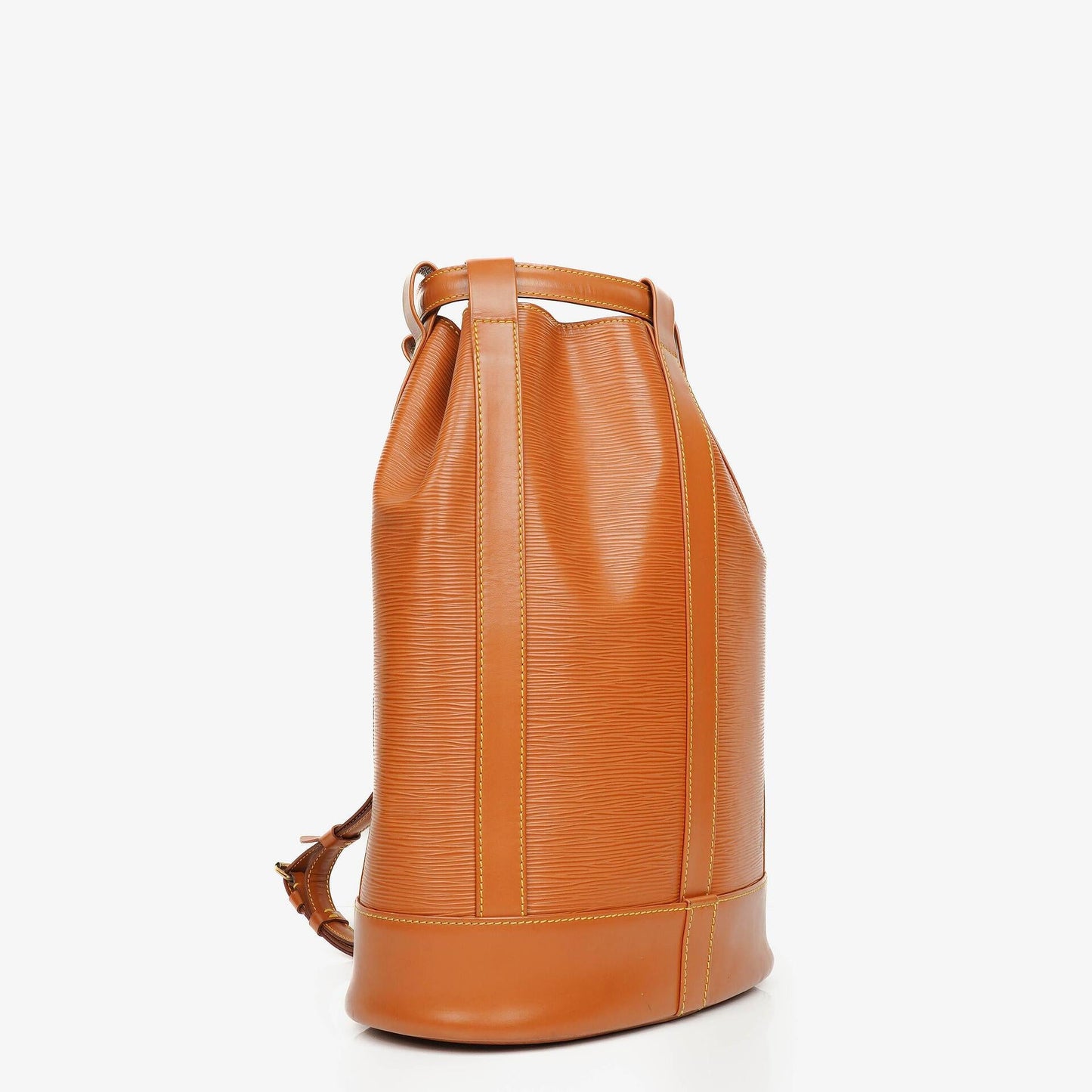 Louis Vuitton Randonnee PM EPI Cognac Canvas Backpack