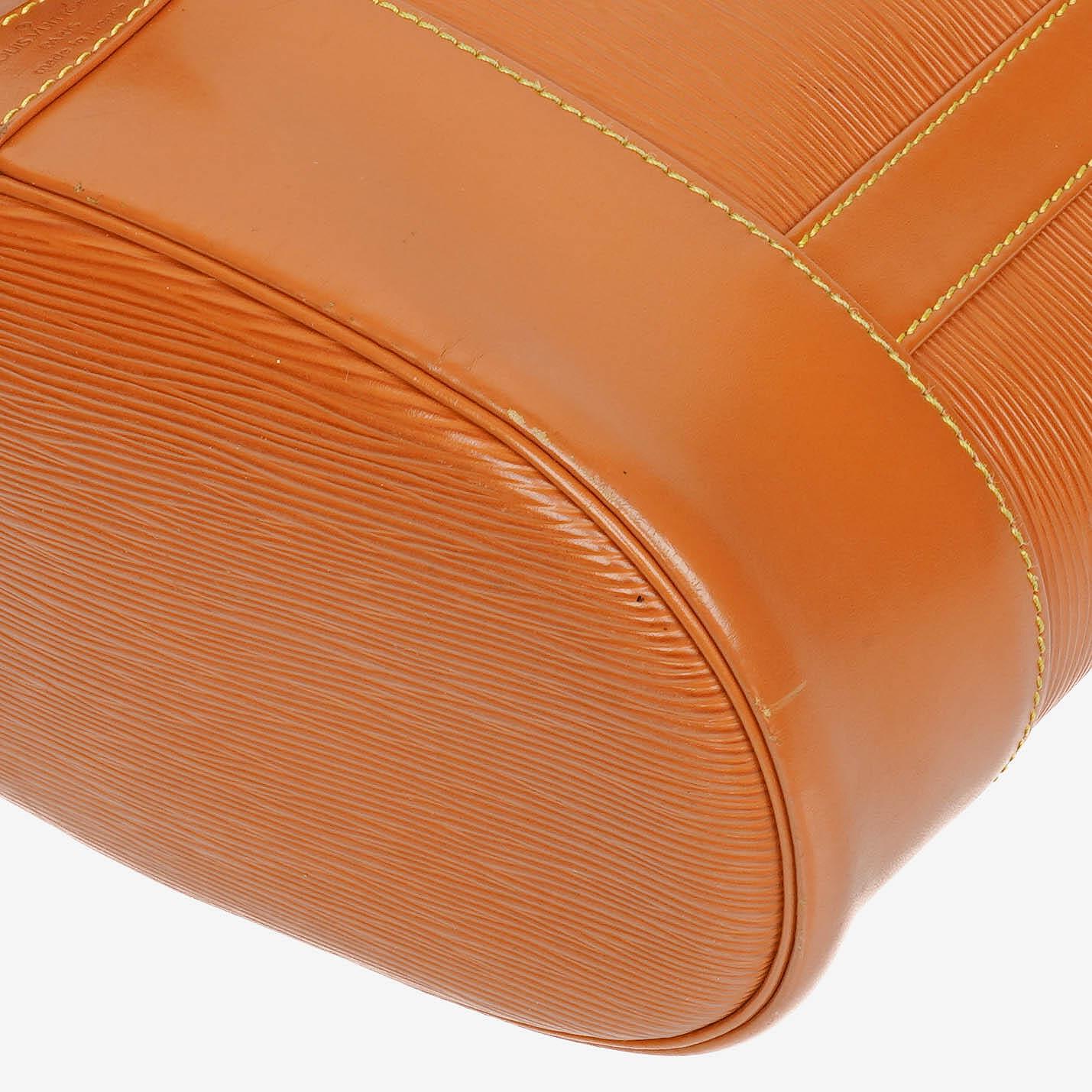 Louis Vuitton Randonnee PM EPI Cognac Canvas Backpack
