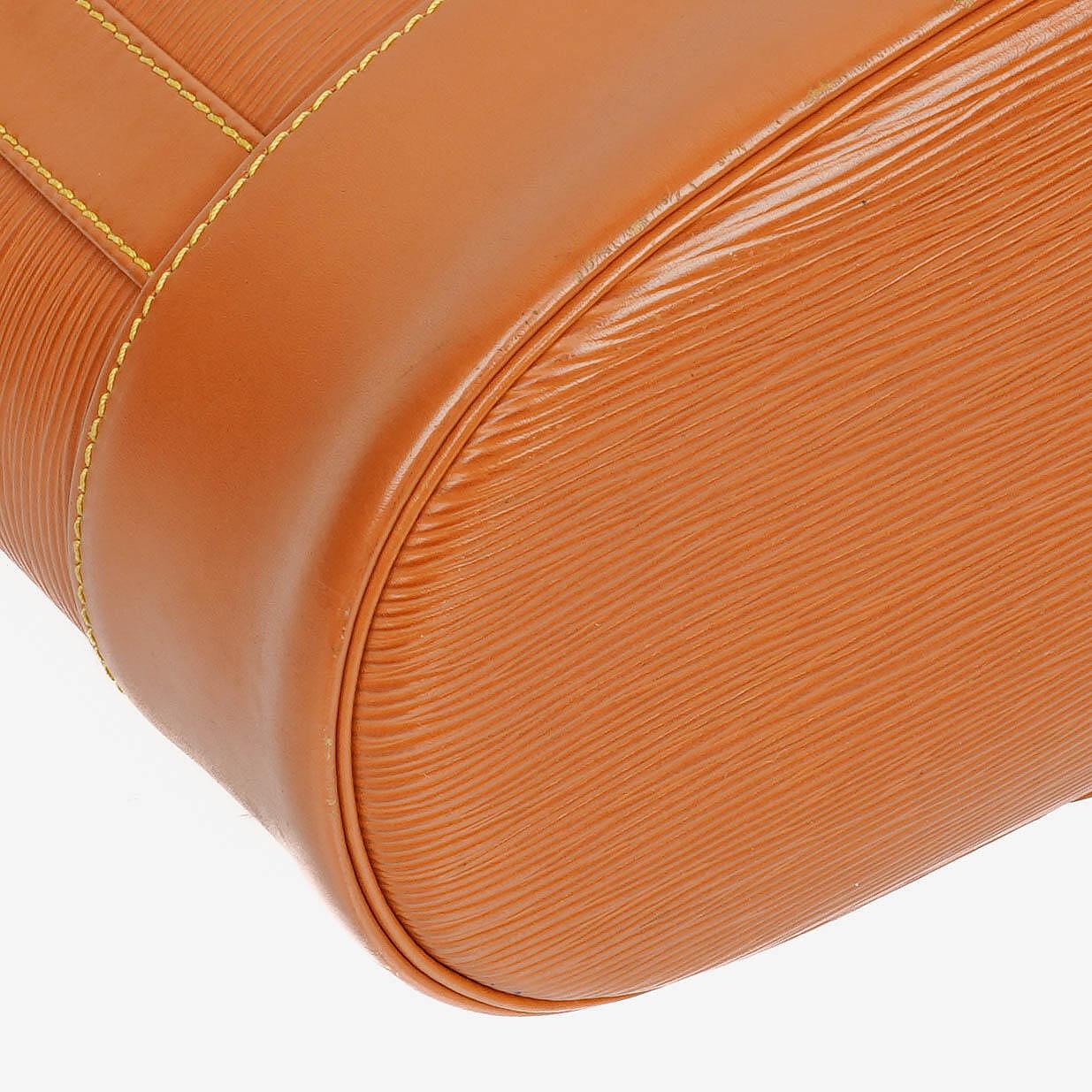 Louis Vuitton Randonnee PM EPI Cognac Canvas Backpack