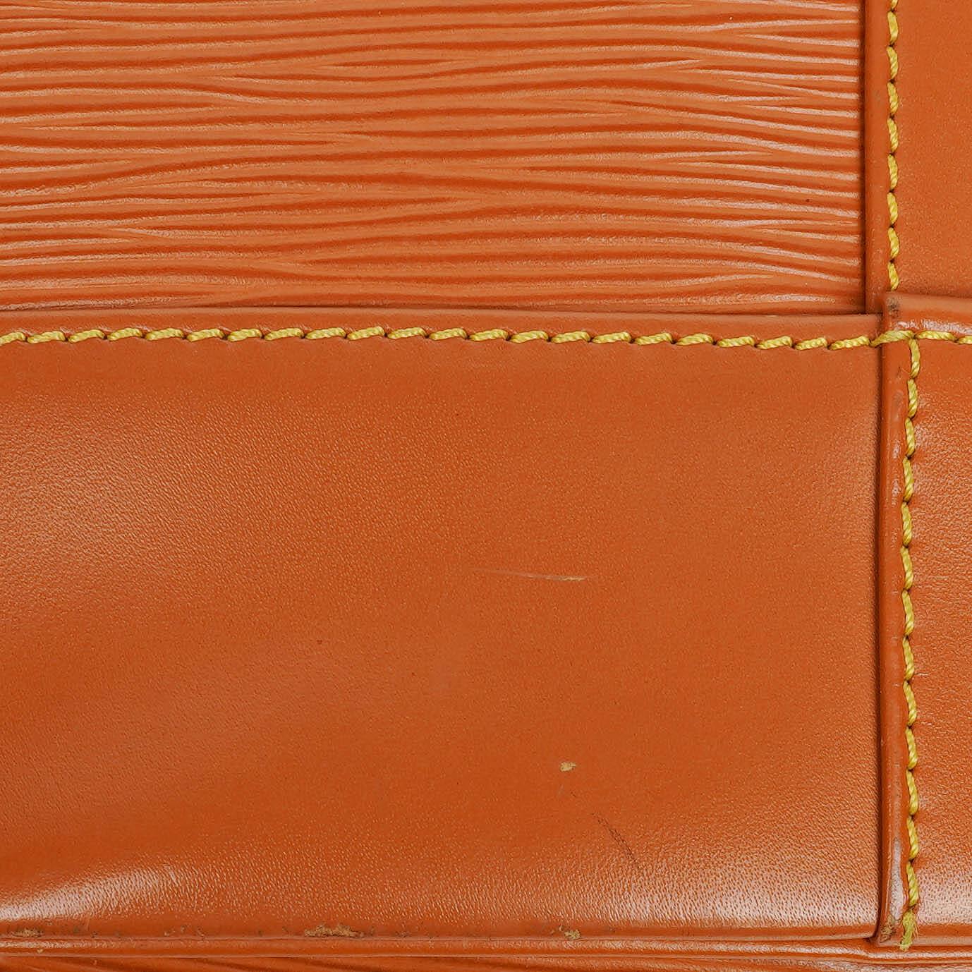Louis Vuitton Randonnee PM EPI Cognac Canvas Backpack
