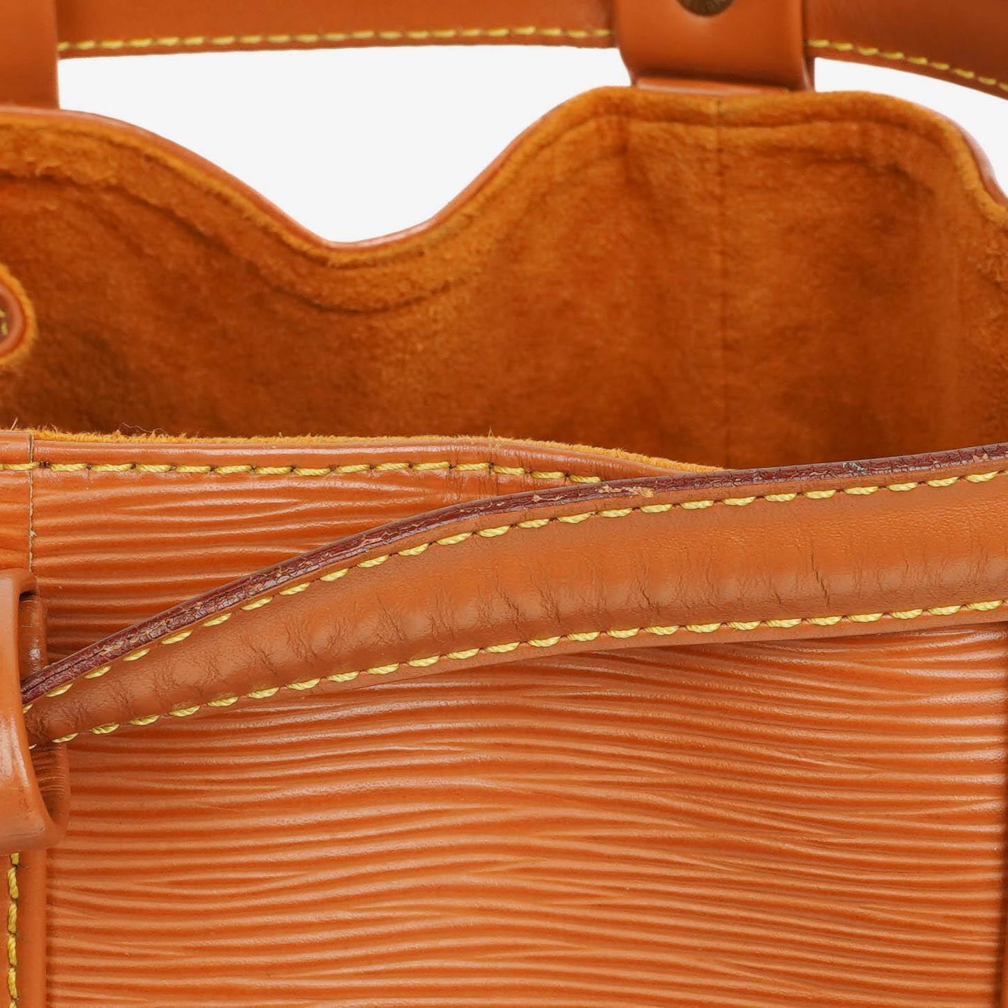 Louis Vuitton Randonnee PM EPI Cognac Canvas Backpack