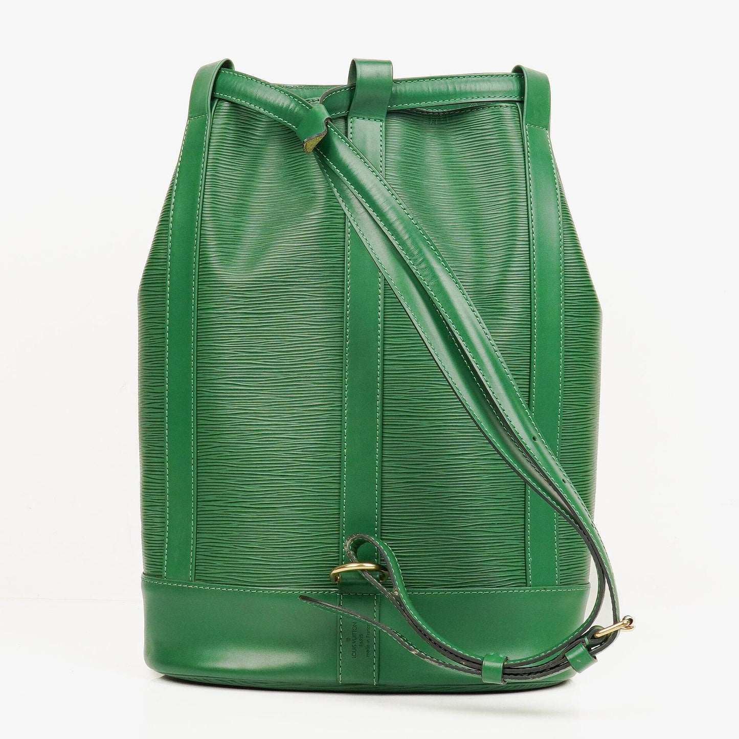 Louis Vuitton Randonnee PM EPI Green Canvas Backpack