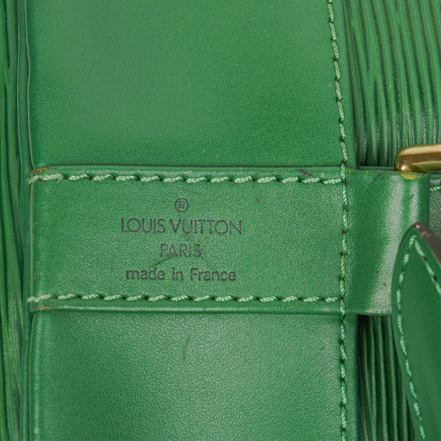 Louis Vuitton Randonnee PM EPI Green Canvas Backpack
