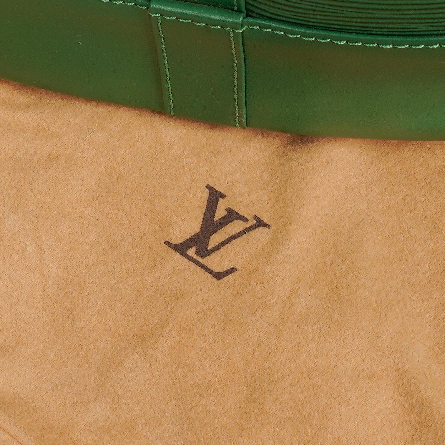 Louis Vuitton Randonnee PM EPI Green Canvas Backpack