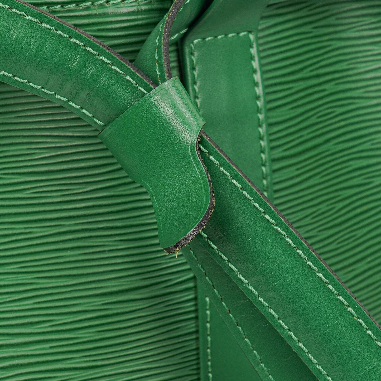 Louis Vuitton Randonnee PM EPI Green Canvas Backpack