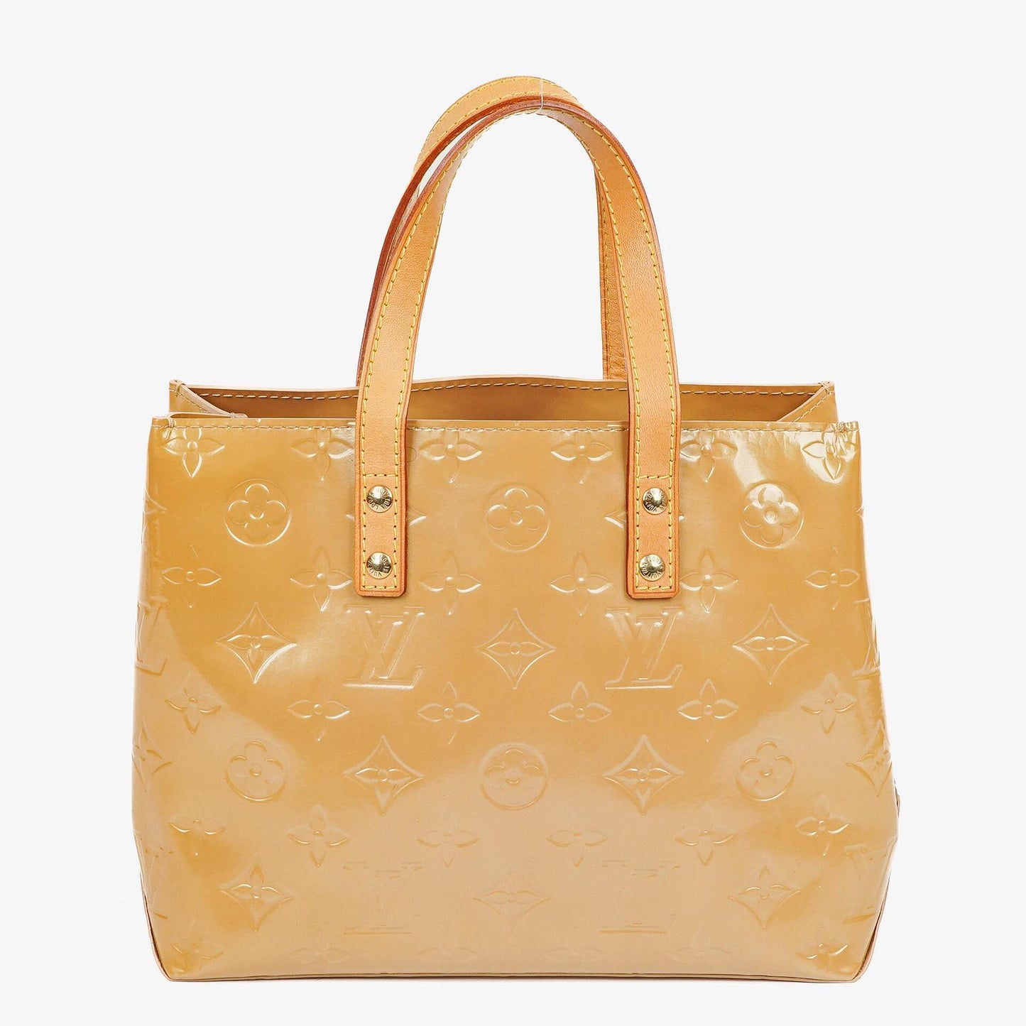 Louis Vuitton Reade PM Beige Monogram Vernis Bag, 2006