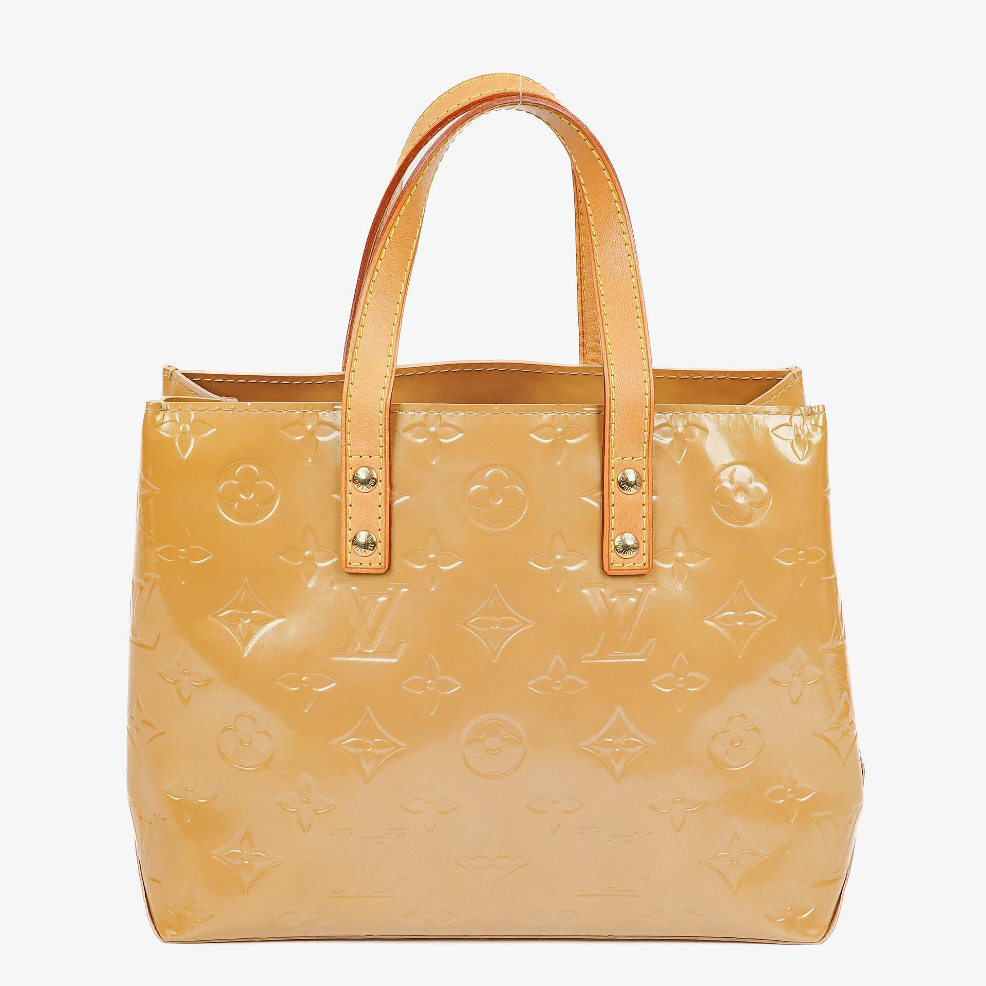 Louis Vuitton Reade PM Beige Monogram Vernis Bag, 2006