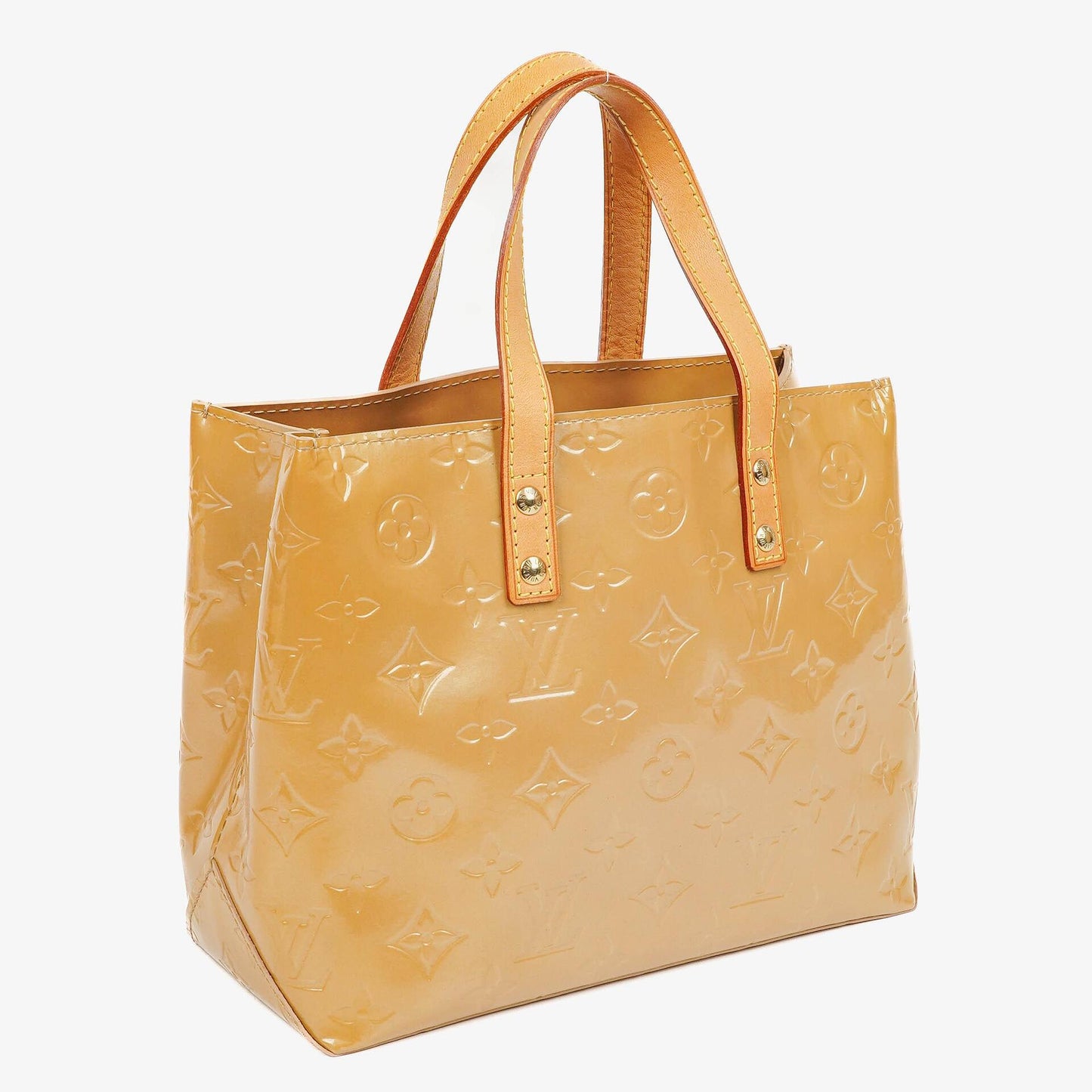 Louis Vuitton Reade PM Beige Monogram Vernis Bag, 2006