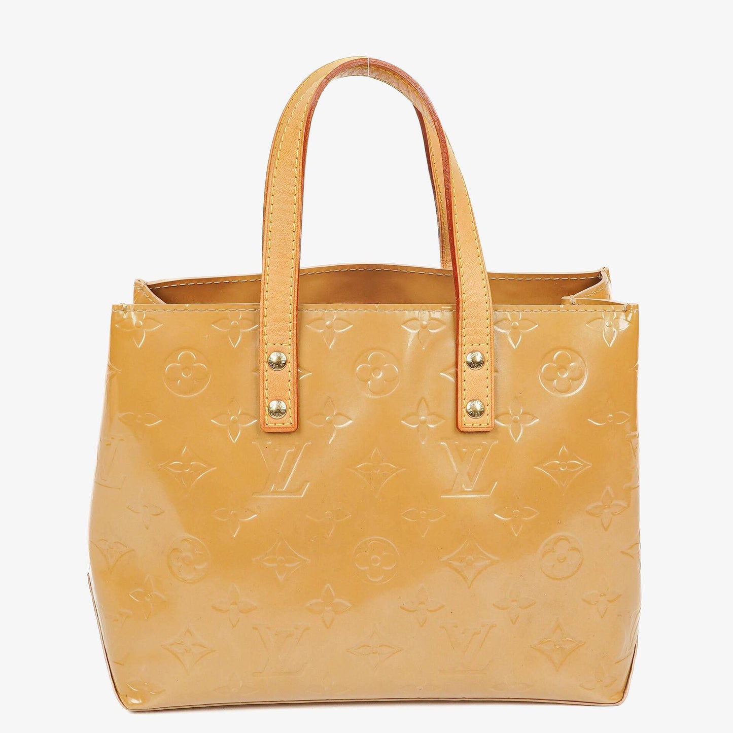 Louis Vuitton Reade PM Beige Monogram Vernis Bag, 2006