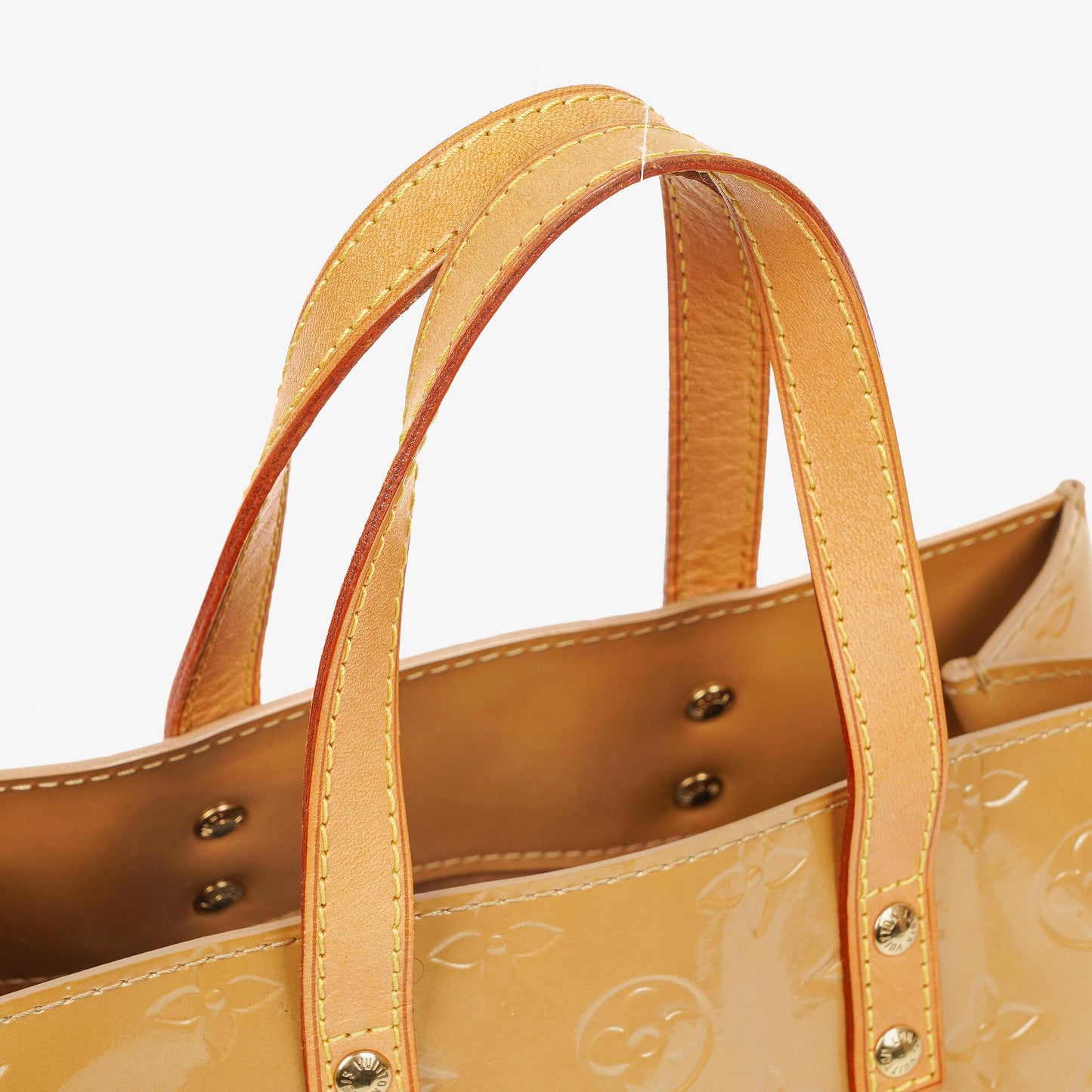 Louis Vuitton Reade PM Beige Monogram Vernis Bag, 2006