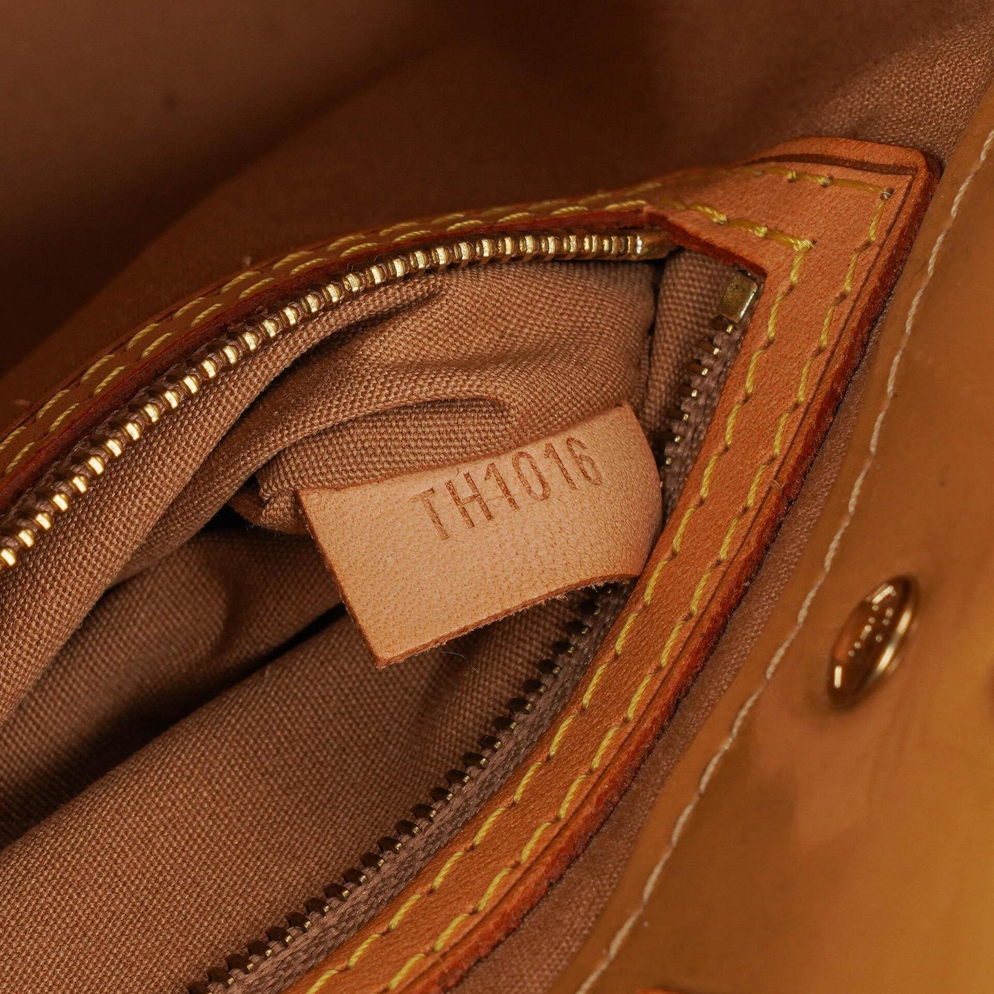 Louis Vuitton Reade PM Beige Monogram Vernis Bag, 2006