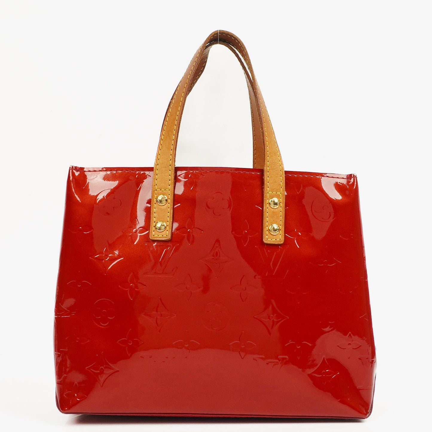 Louis Vuitton Reade PM Red Monogram Vernis Bag, 2007