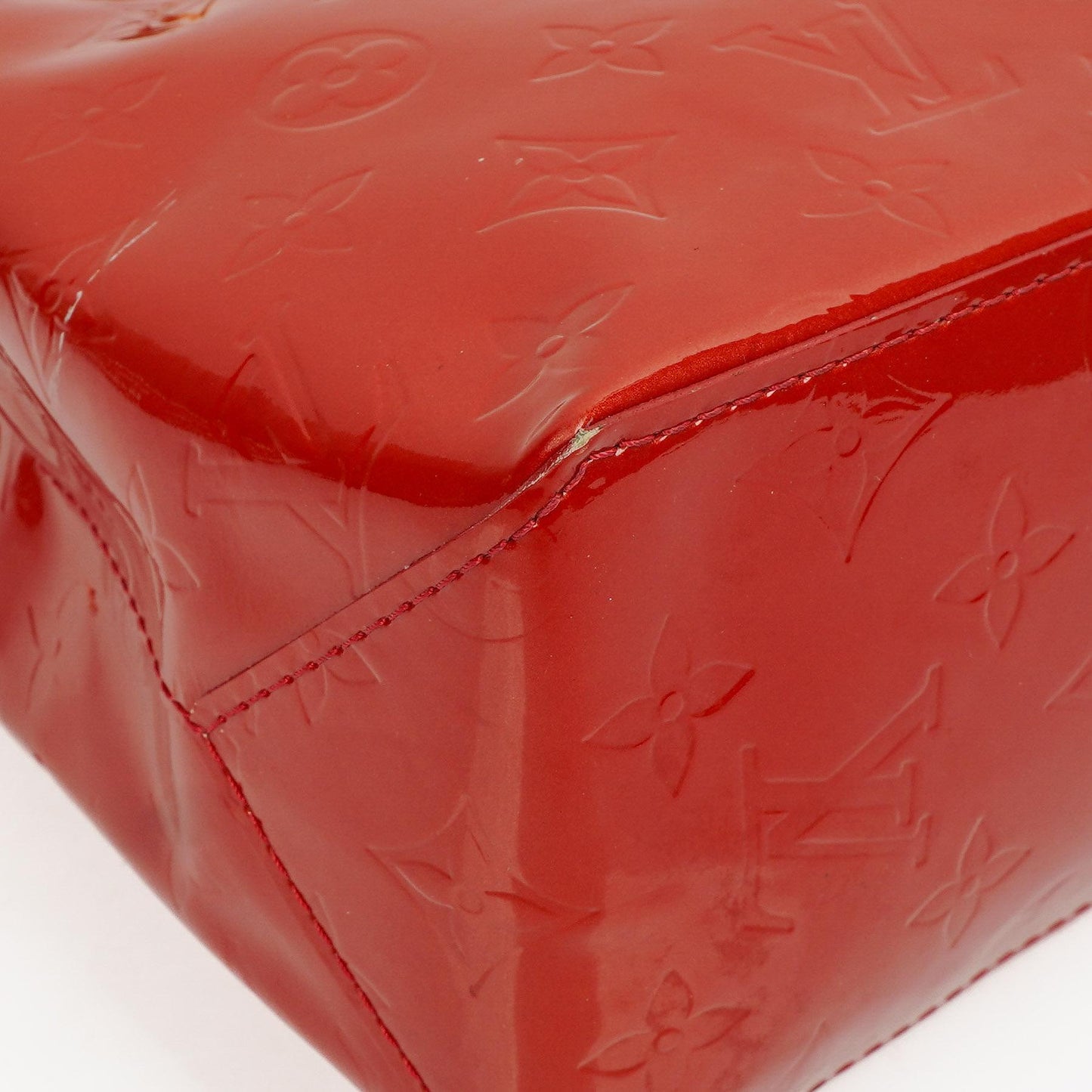 Louis Vuitton Reade PM Red Monogram Vernis Bag, 2007