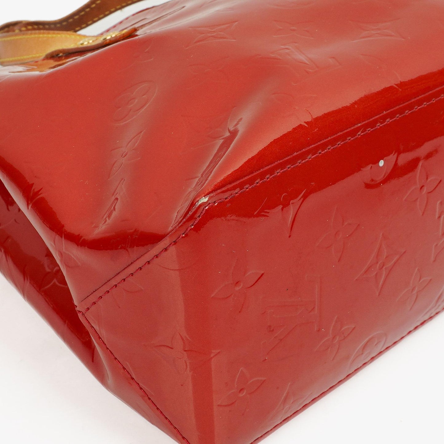 Louis Vuitton Reade PM Red Monogram Vernis Bag, 2007