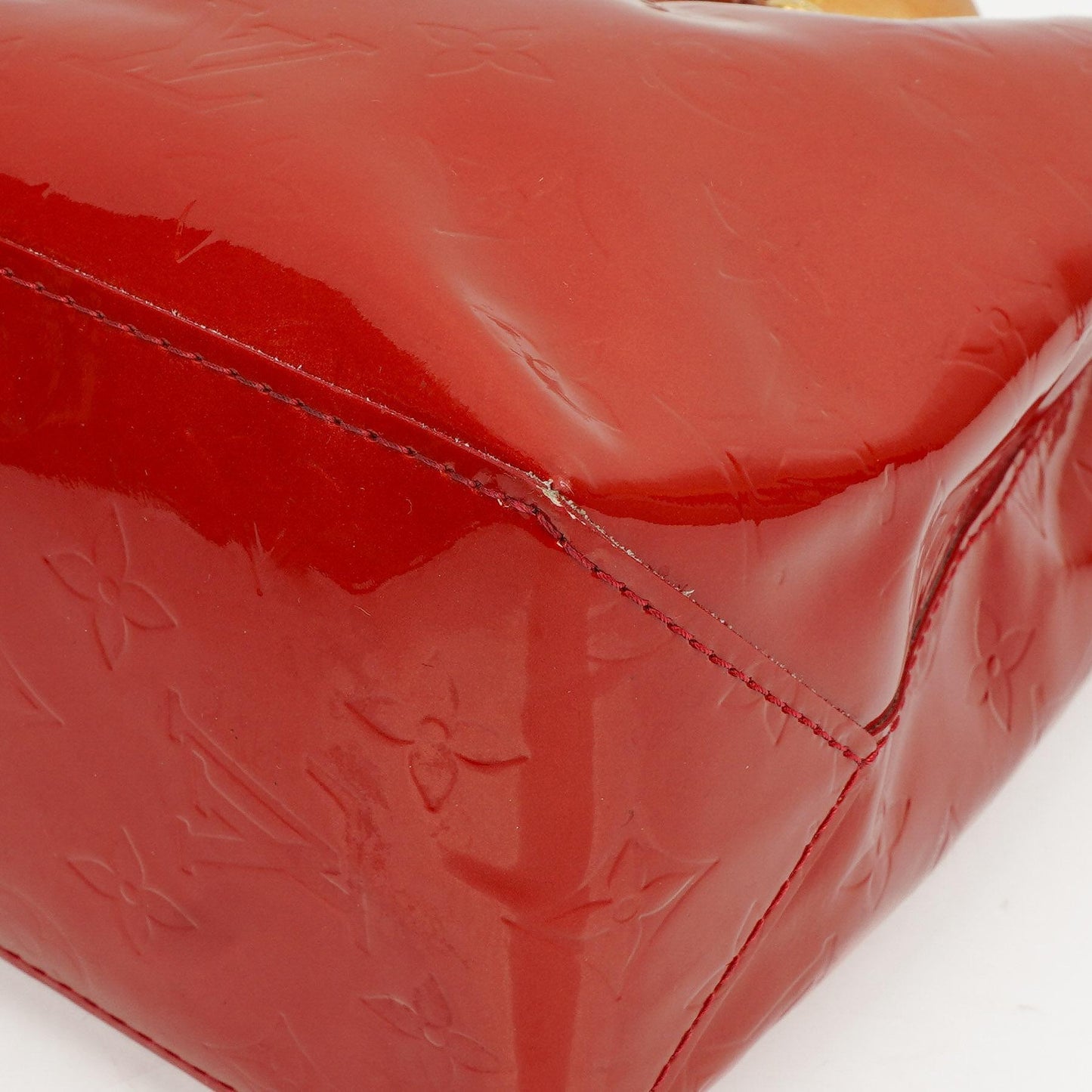 Louis Vuitton Reade PM Red Monogram Vernis Bag, 2007