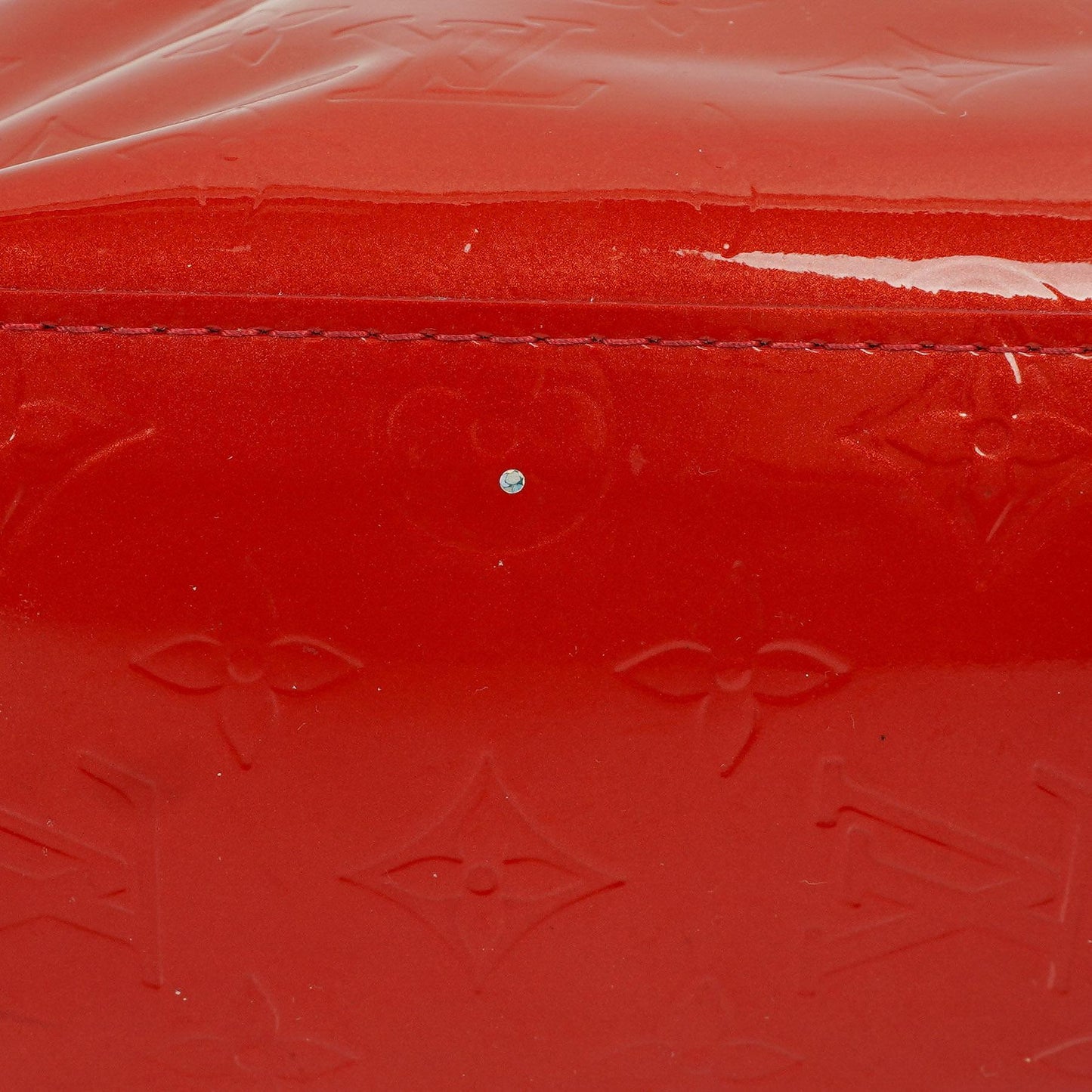 Louis Vuitton Reade PM Red Monogram Vernis Bag, 2007