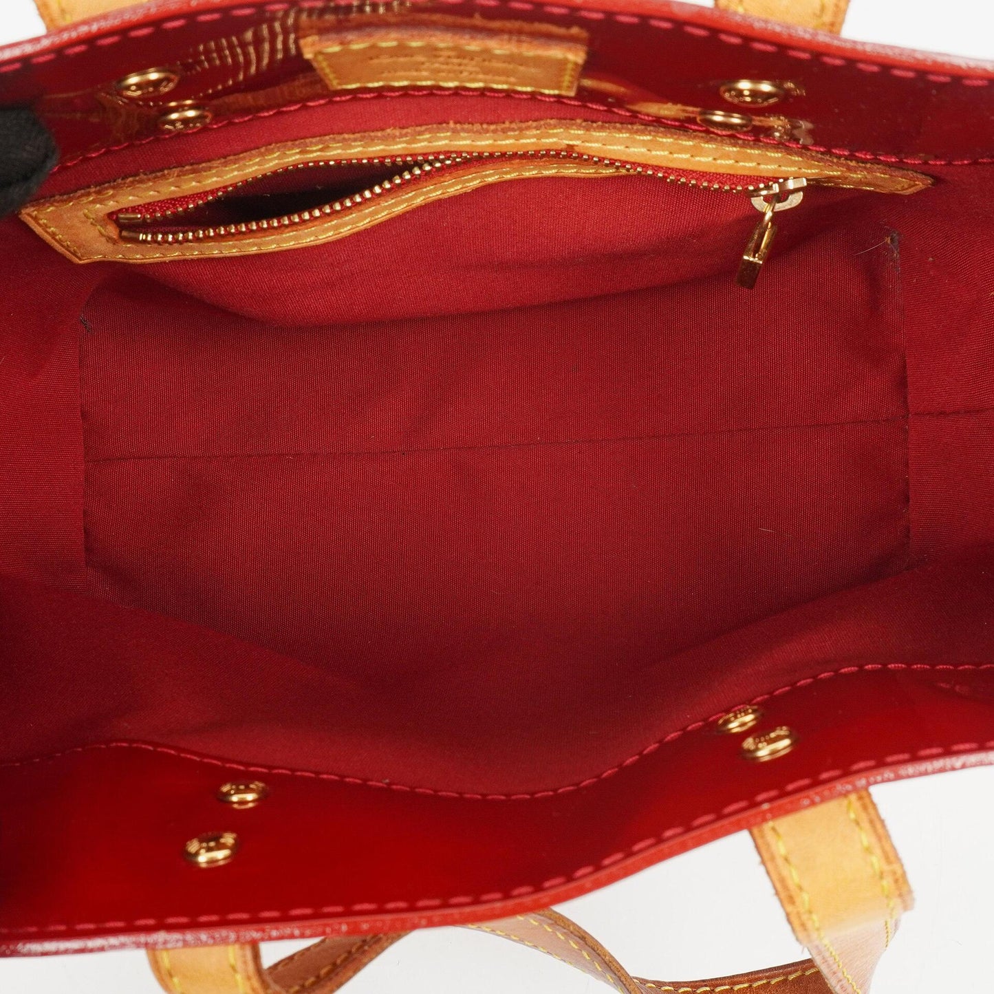 Louis Vuitton Reade PM Red Monogram Vernis Bag, 2007
