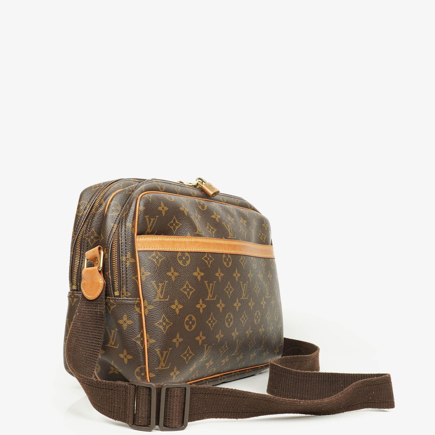 Louis Vuitton Reporter GM Monogram Coated Canvas Bag