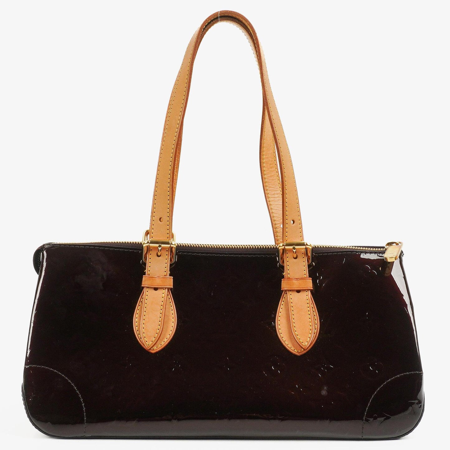 Louis Vuitton Rosewood Avenue Amarante Monogram Vernis Shoulder Bag