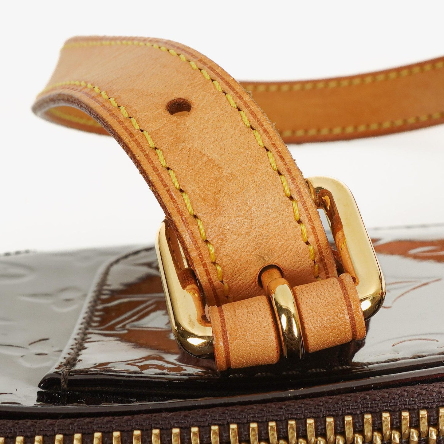 Louis Vuitton Rosewood Avenue Amarante Monogram Vernis Shoulder Bag