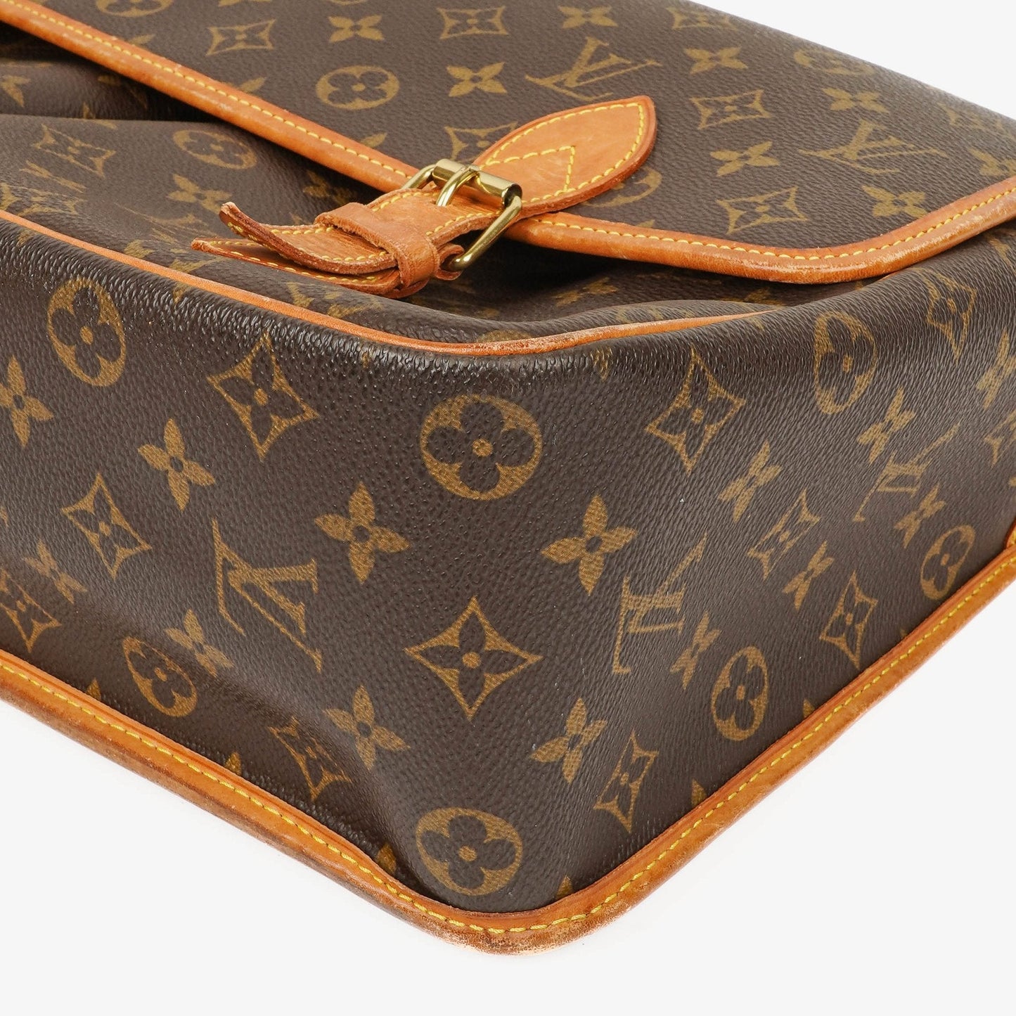 Louis Vuitton Sac Gibeciere GM Monogram Canvas Shoulder Bag