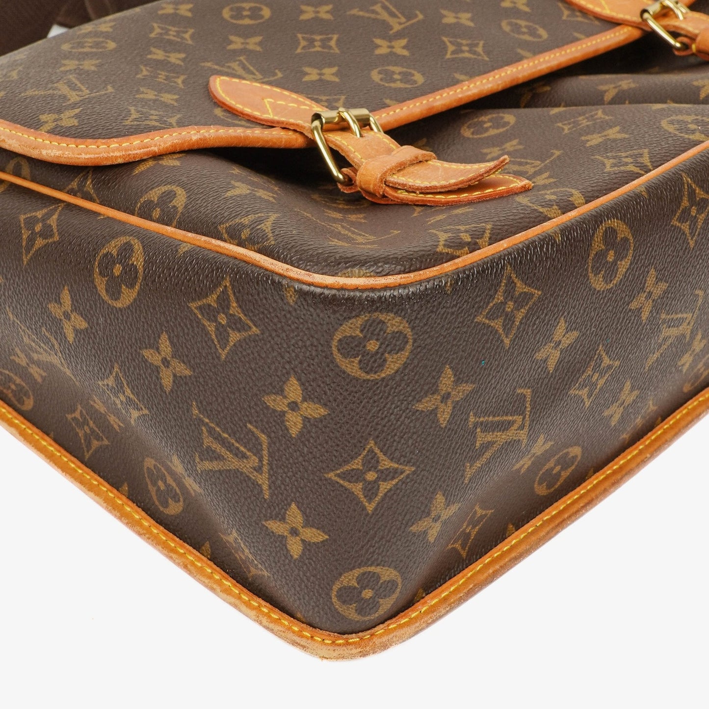 Louis Vuitton Sac Gibeciere GM Monogram Canvas Shoulder Bag