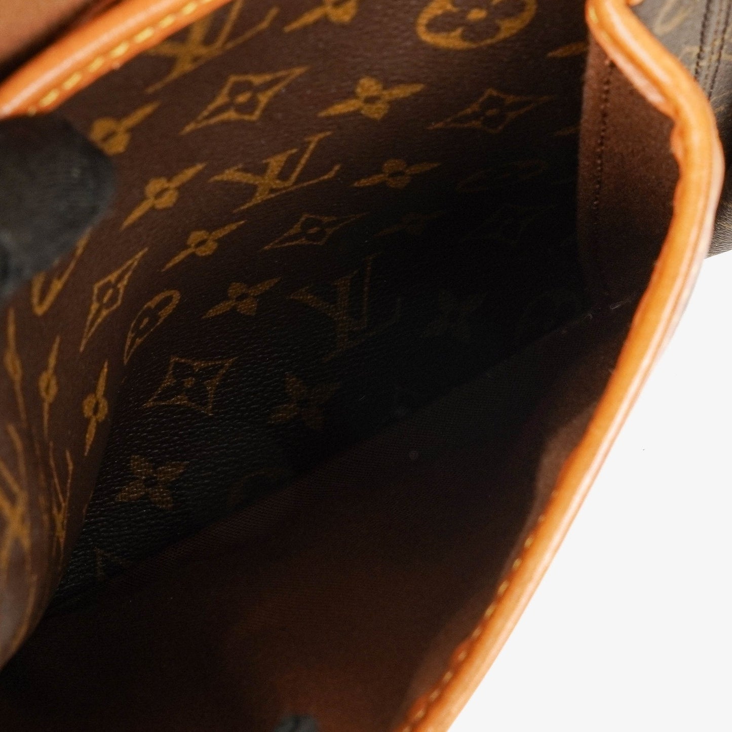 Louis Vuitton Sac Gibeciere GM Monogram Canvas Shoulder Bag
