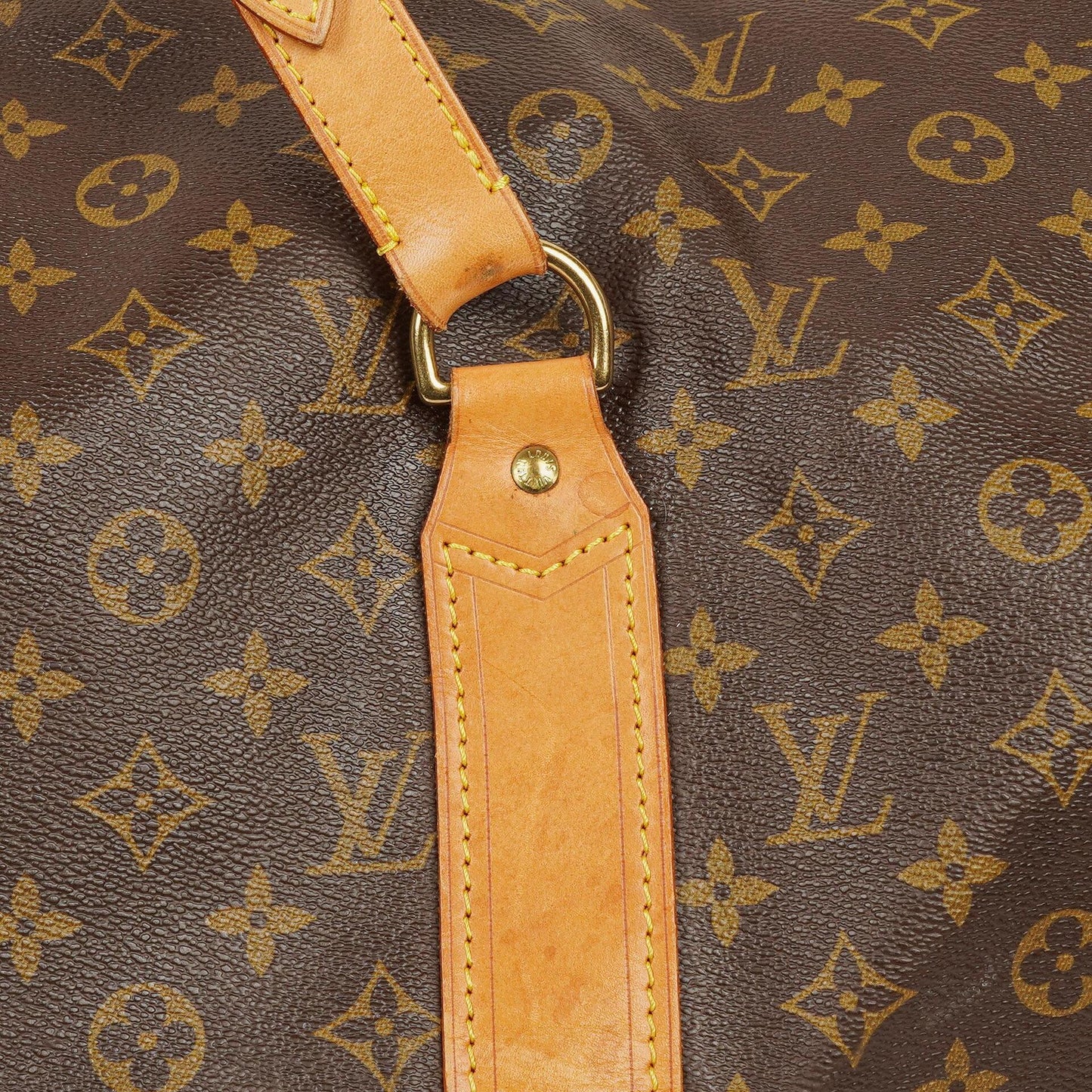 Louis Vuitton Sac Polochon 65 Monogram Canvas Travel Bag