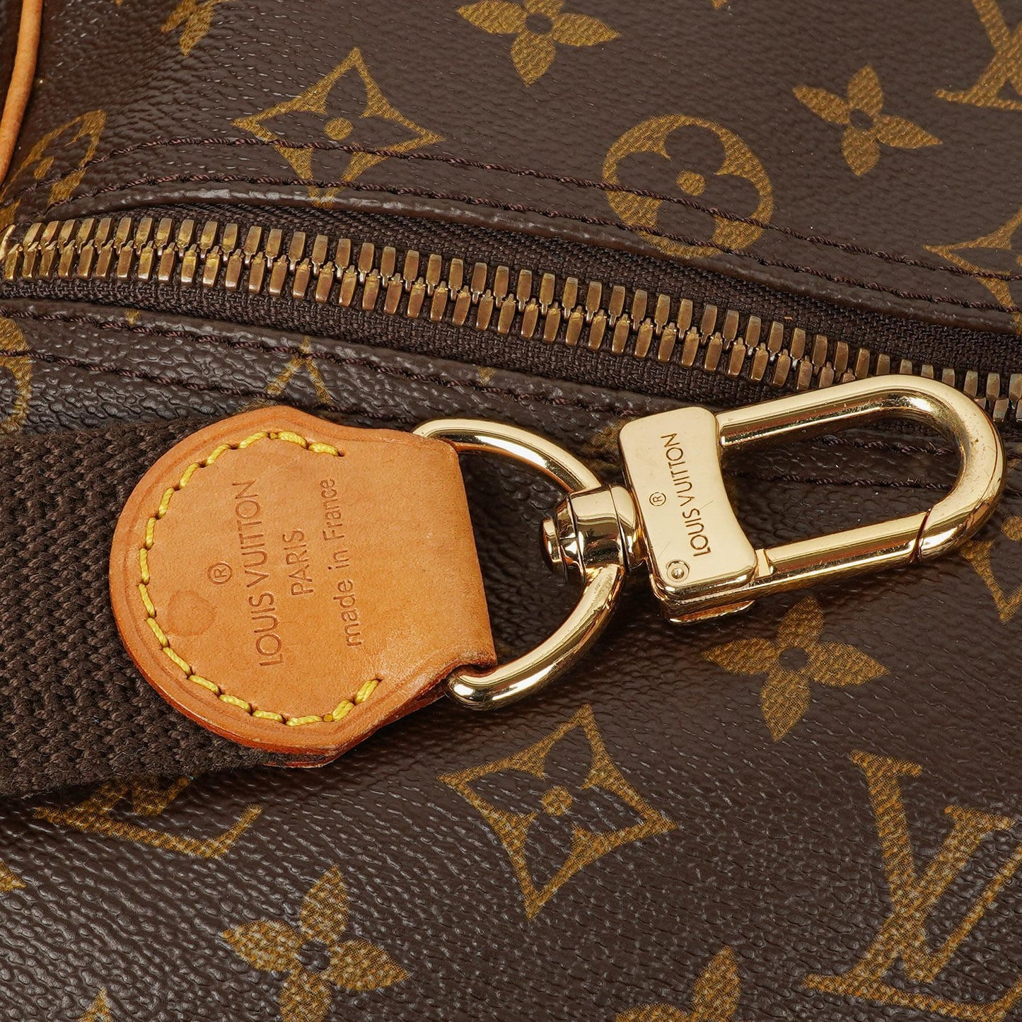 Louis Vuitton Sac Polochon 65 Monogram Canvas Travel Bag