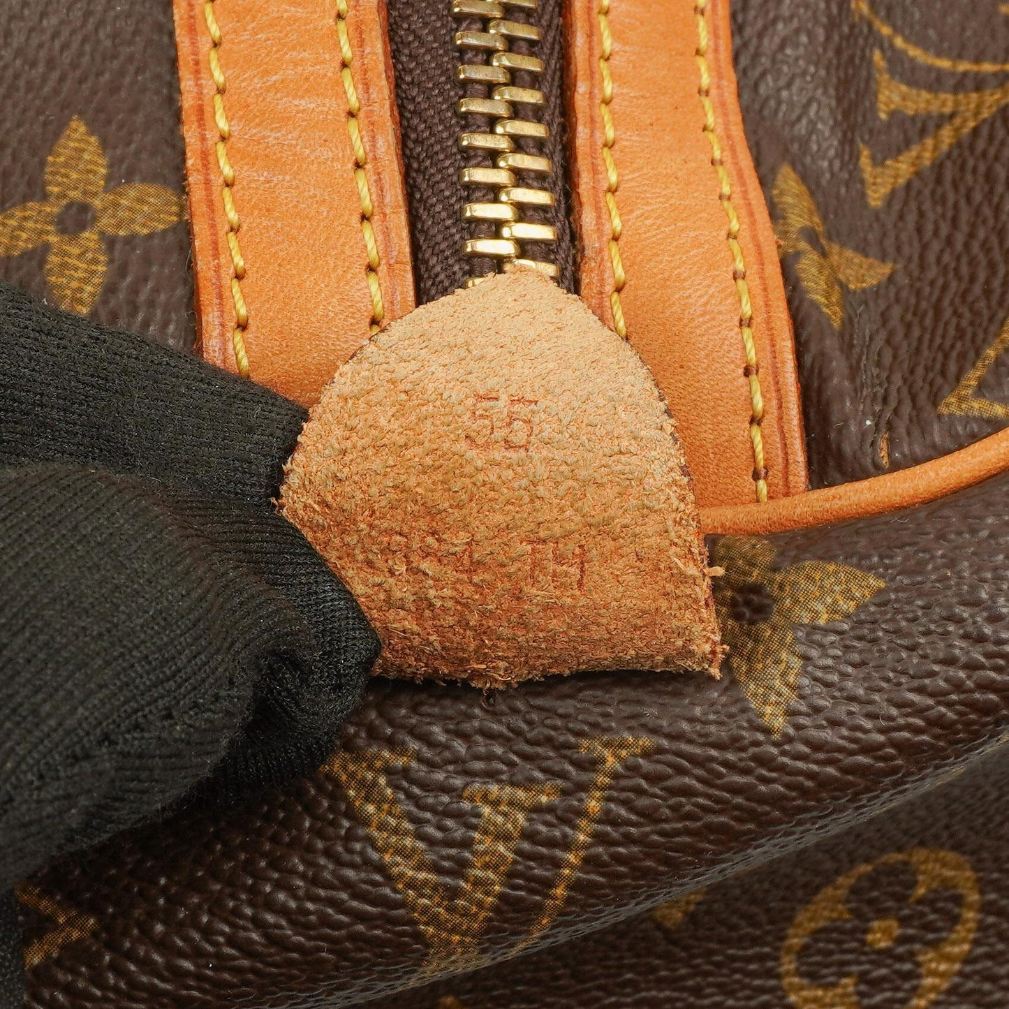 Louis Vuitton Sac Souople 55 Monogram Canvas Travel Bag