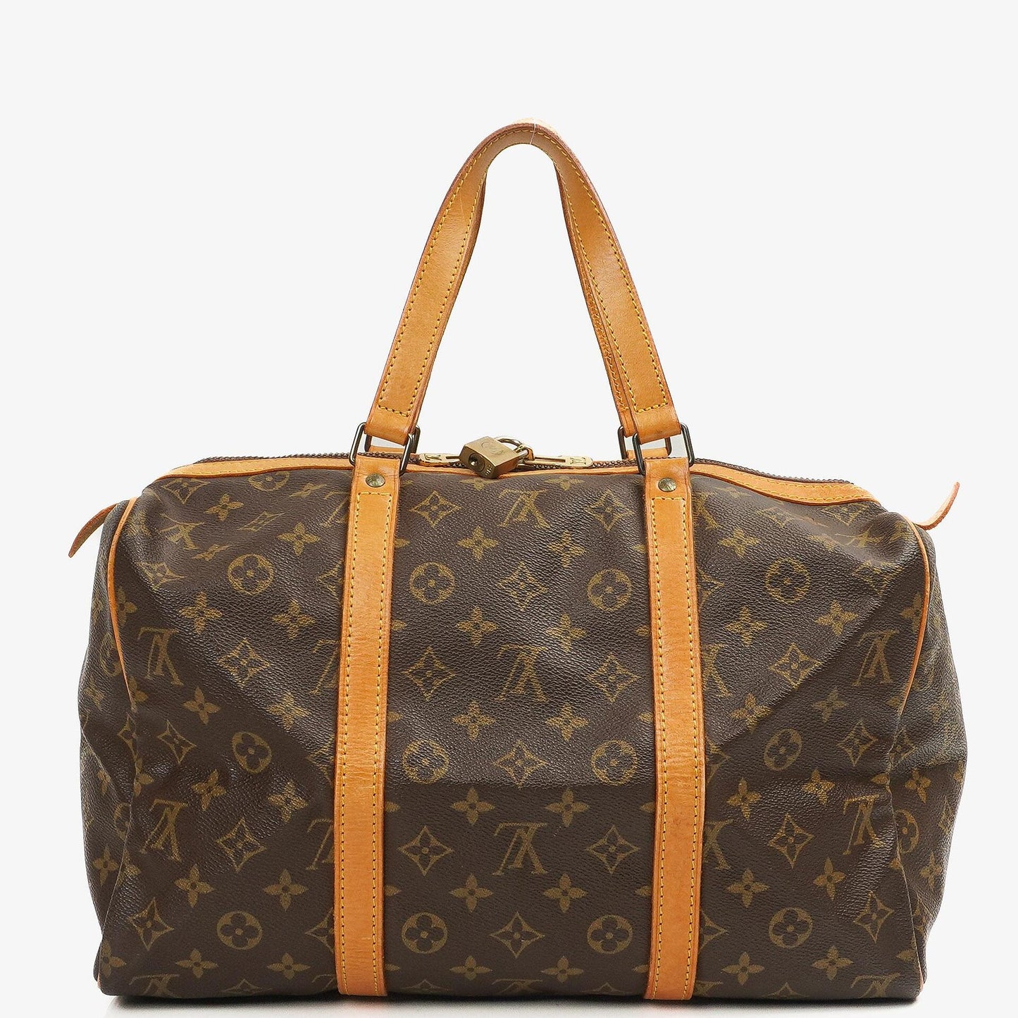 Louis Vuitton Sac Souple 35 Monogram Canvas Travel Bag