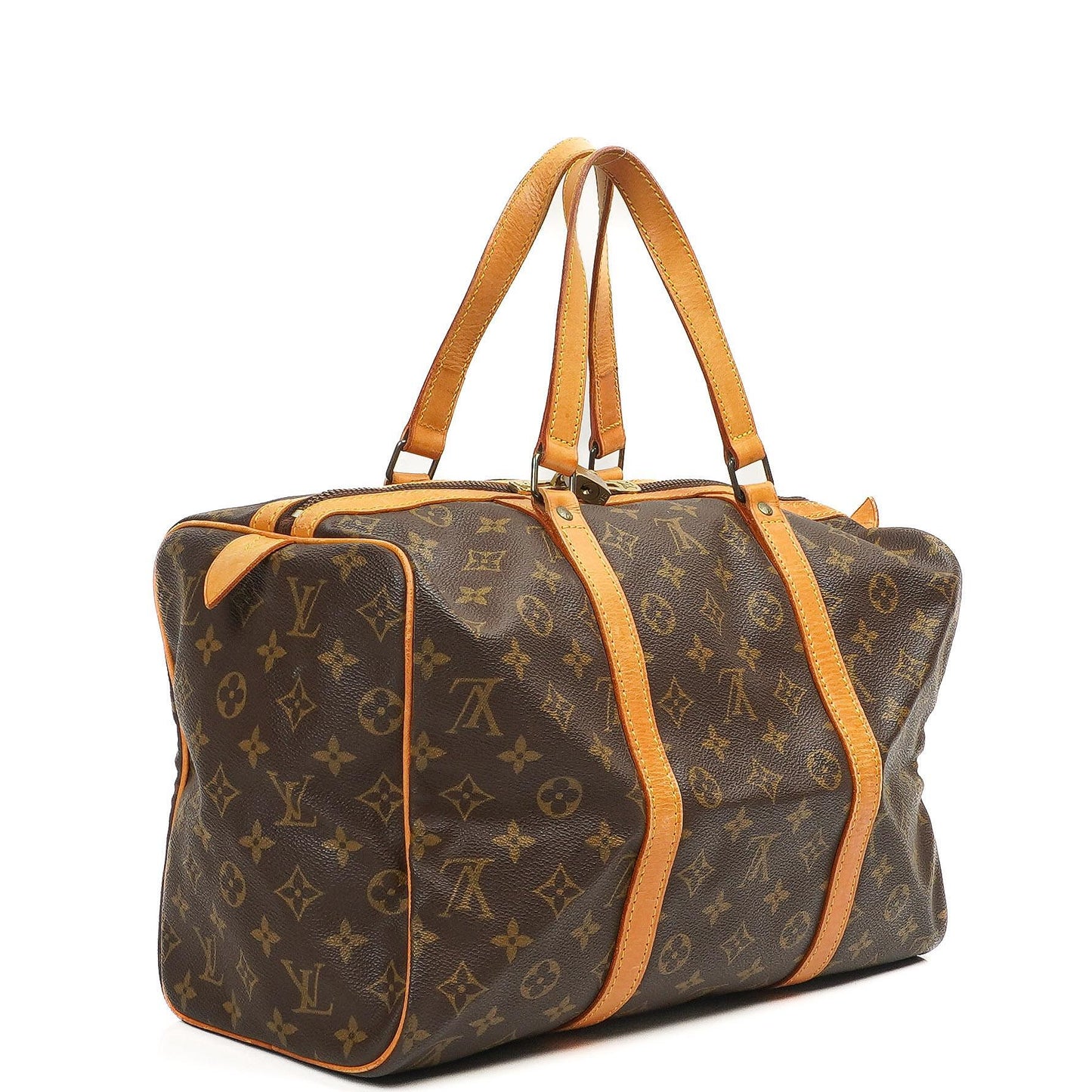 Louis Vuitton Sac Souple 35 Monogram Canvas Travel Bag