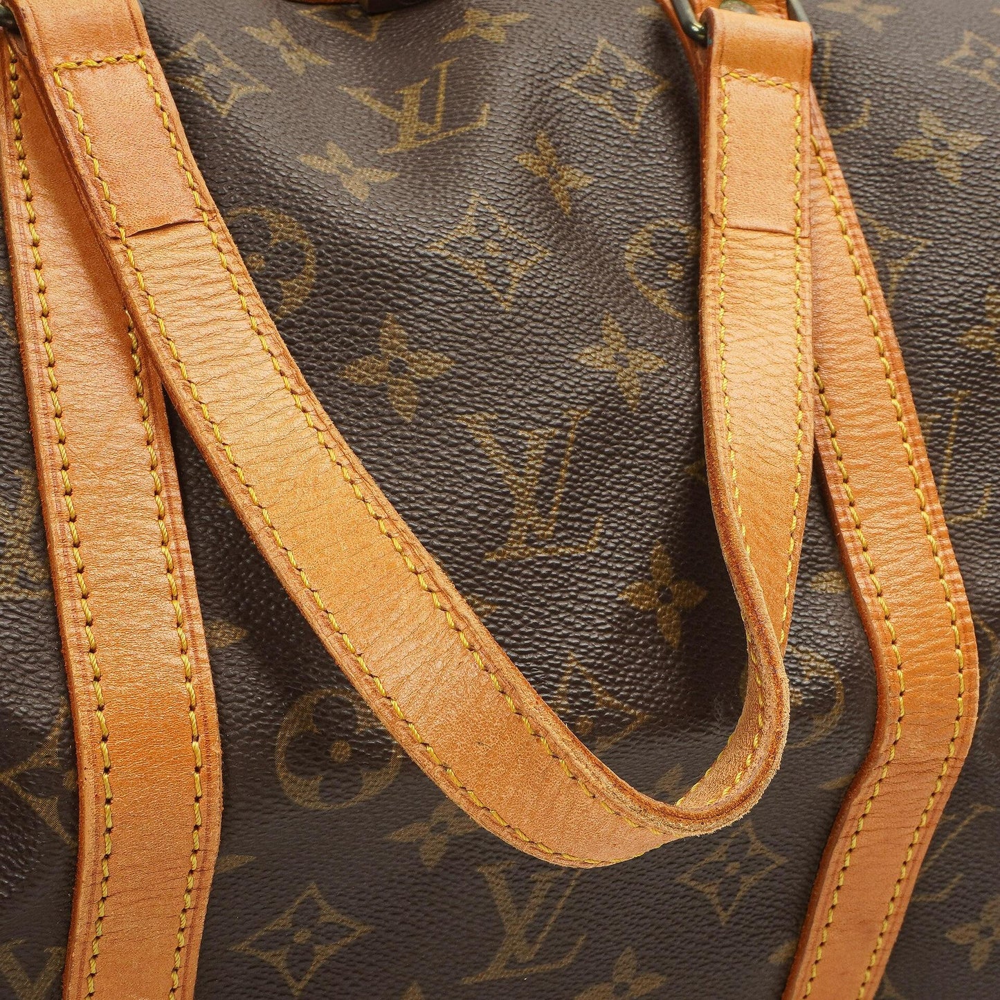 Louis Vuitton Sac Souple 35 Monogram Canvas Travel Bag