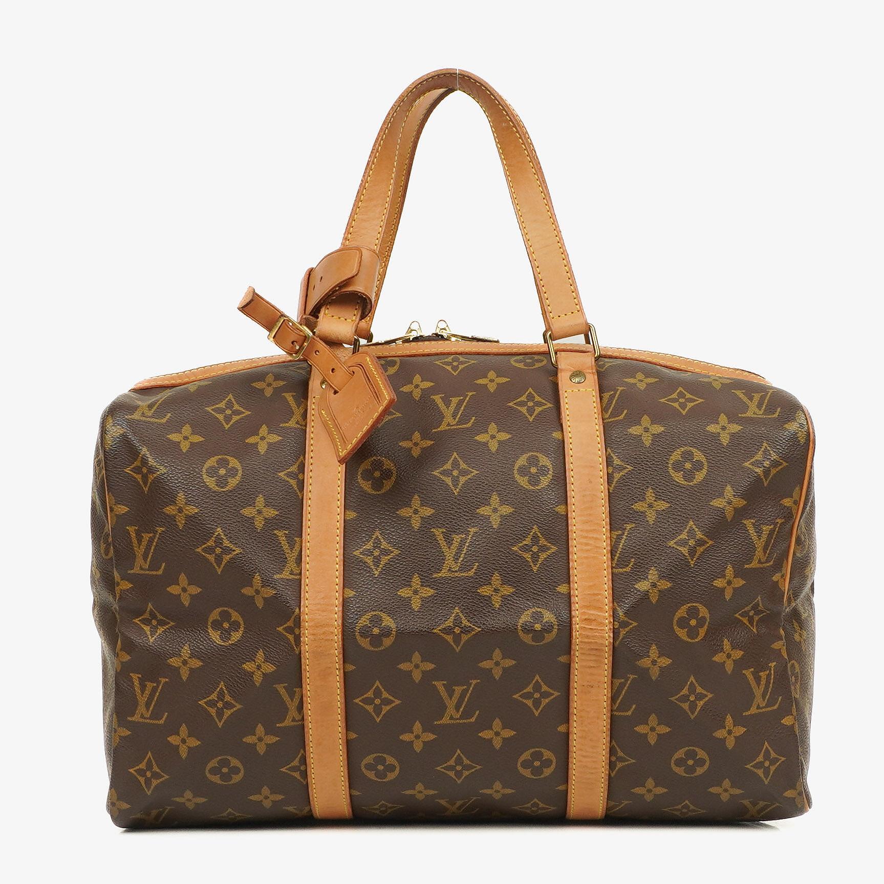 Louis Vuitton Sac Souple 35 Monogram Canvas Travel Bag